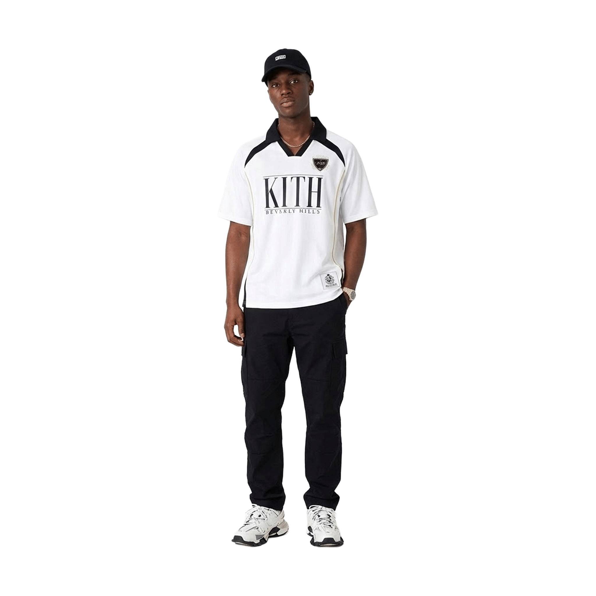 KITH Beverly Hills Exclusive Soccer Jersey White (SS25)