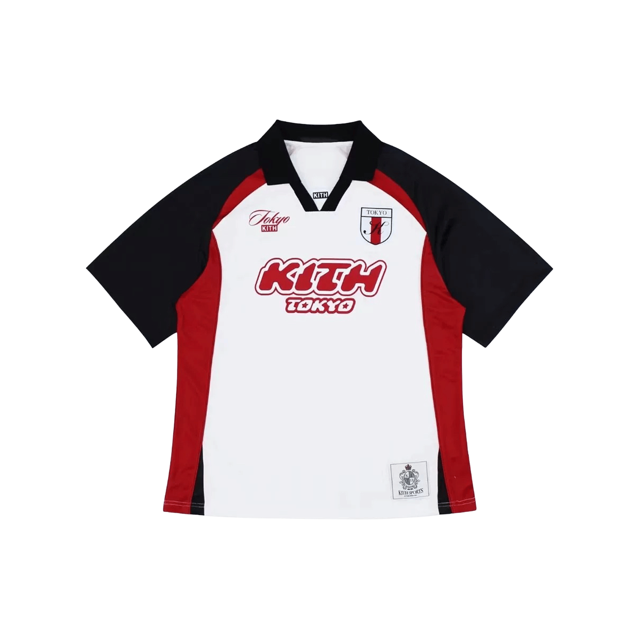 KITH Tokyo Exclusive Soccer Jersey White (SS25)