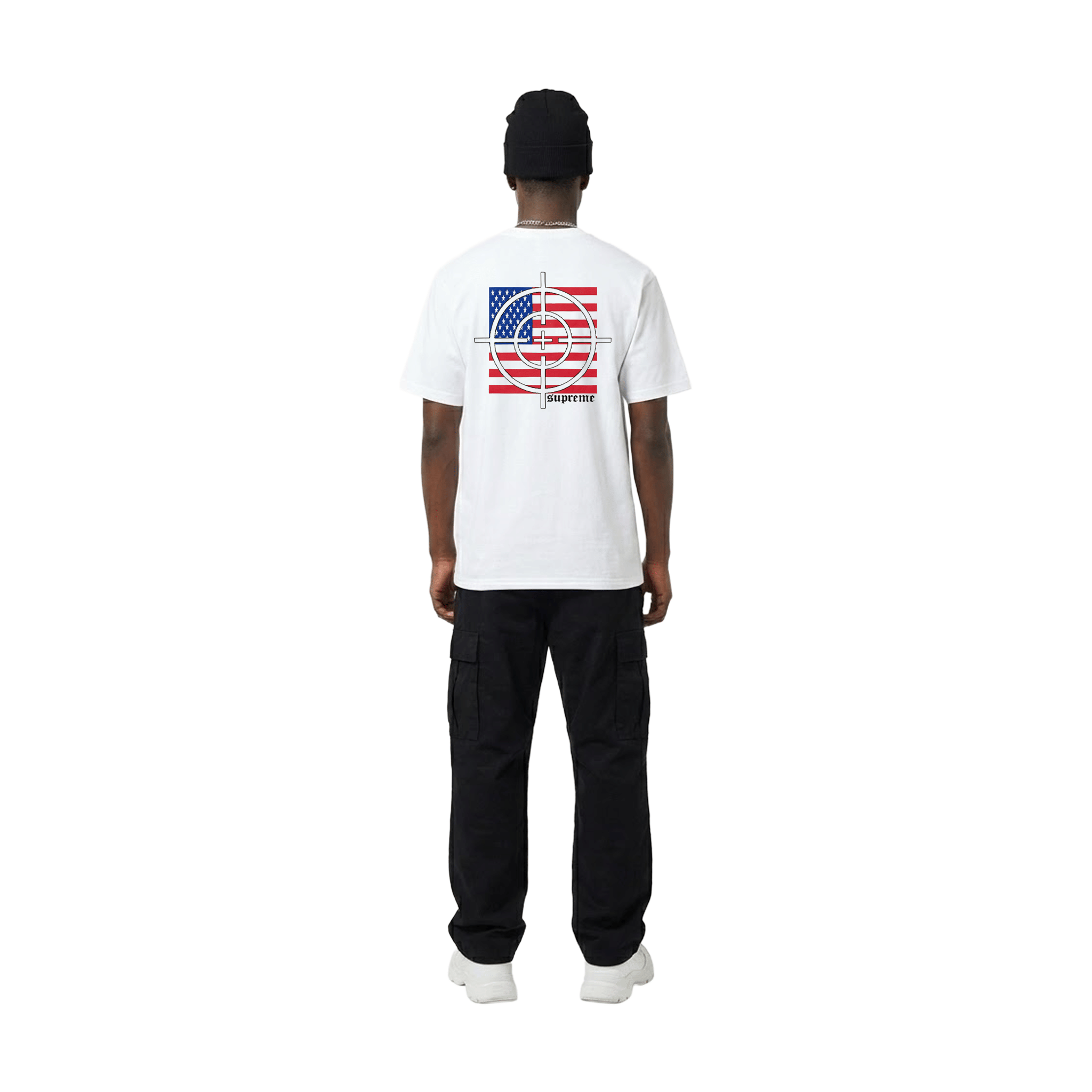 Supreme Target Tee White (FW25)