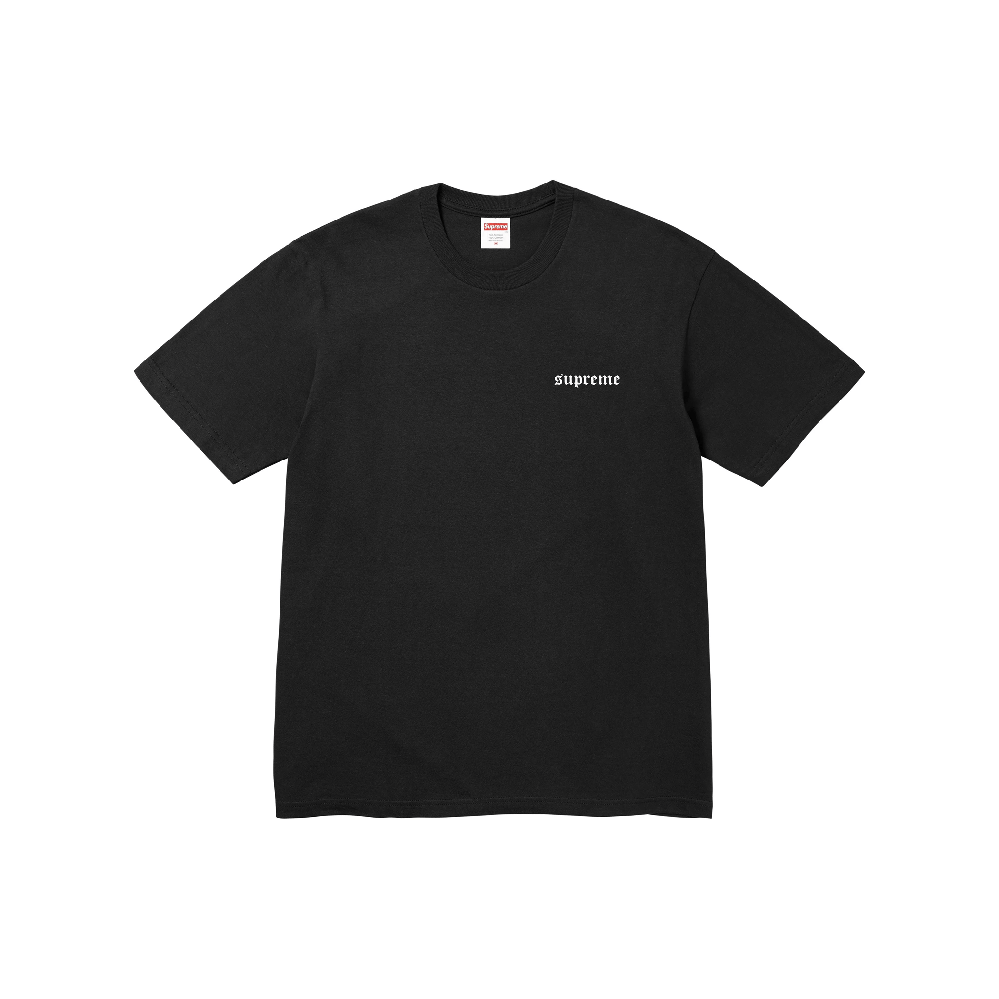 Supreme Target Tee Black (FW25)