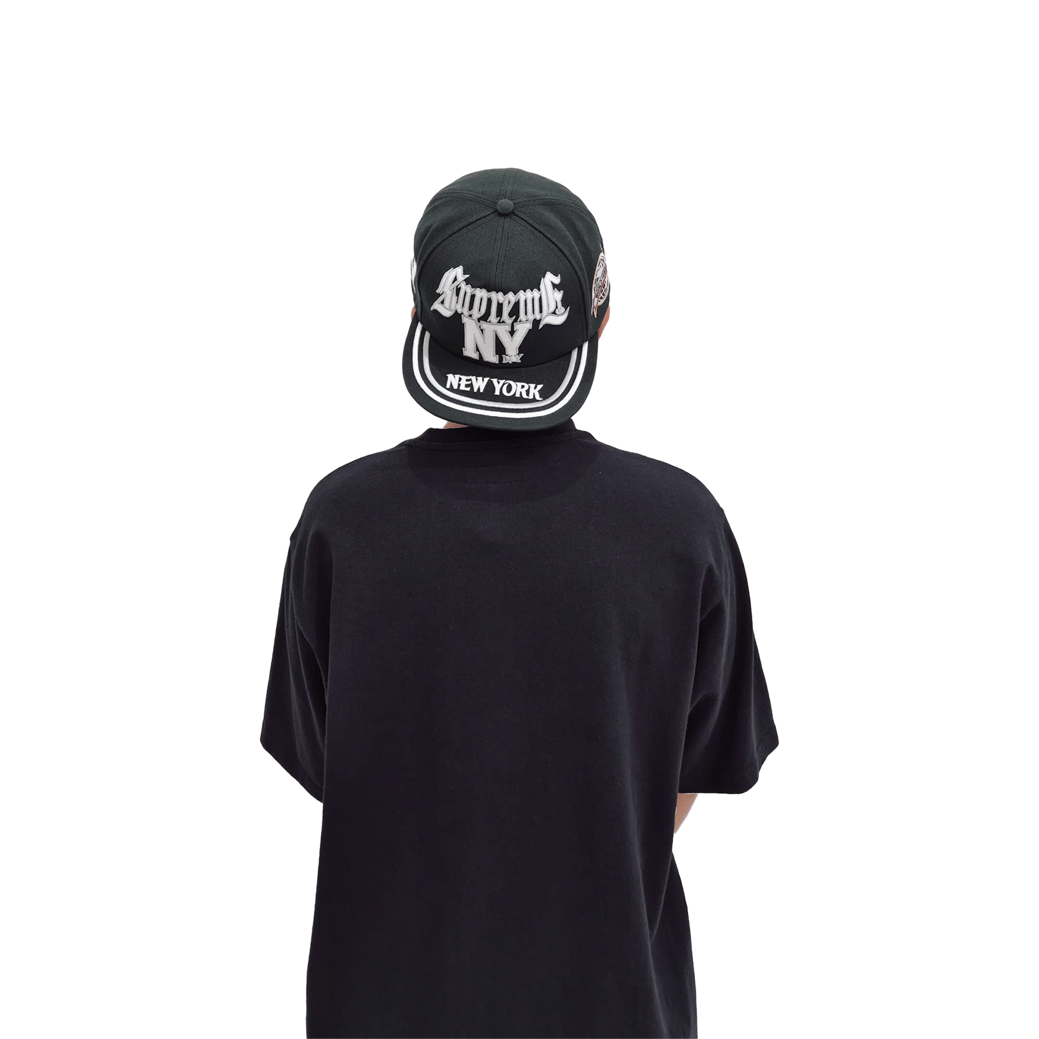 Supreme Satin Appliqué Short Sleeve Tee Black (SS25)
