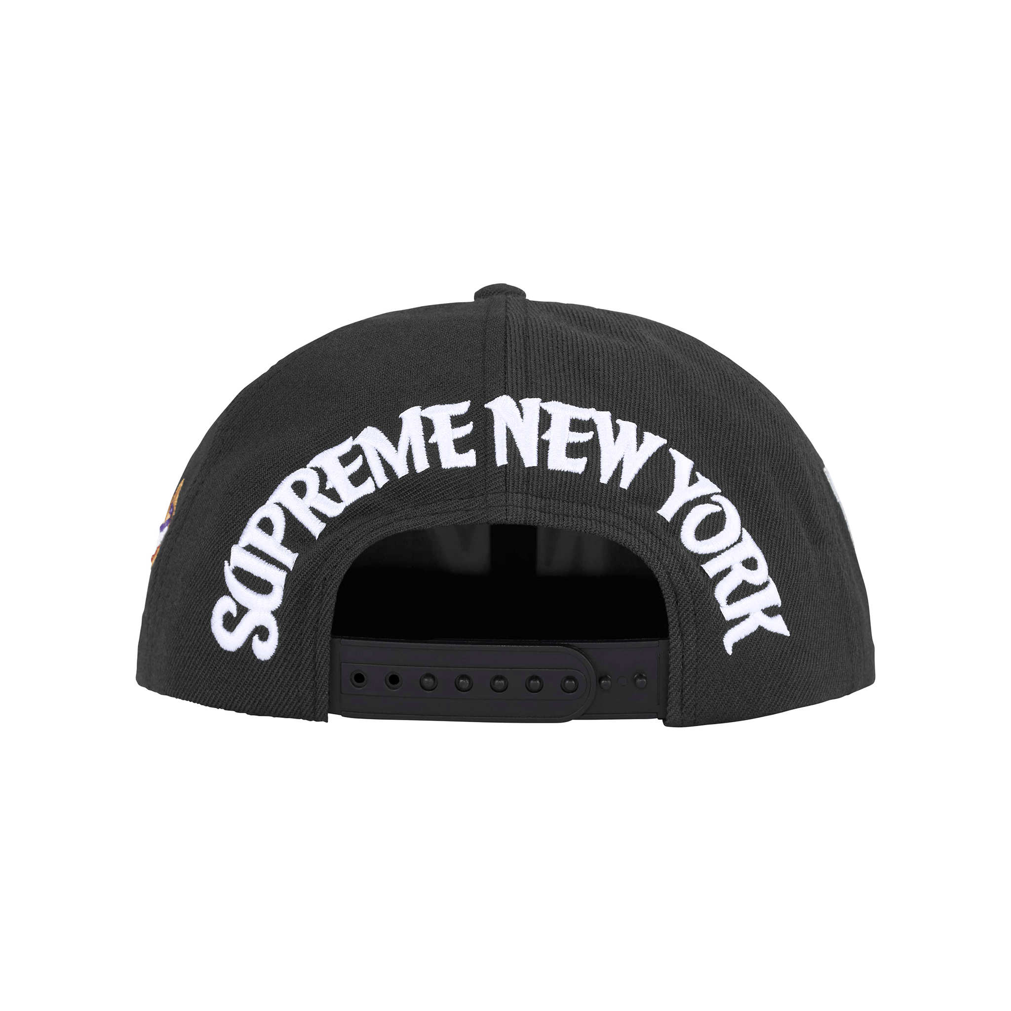Supreme New York 6-Panel Cap Black (SS25)