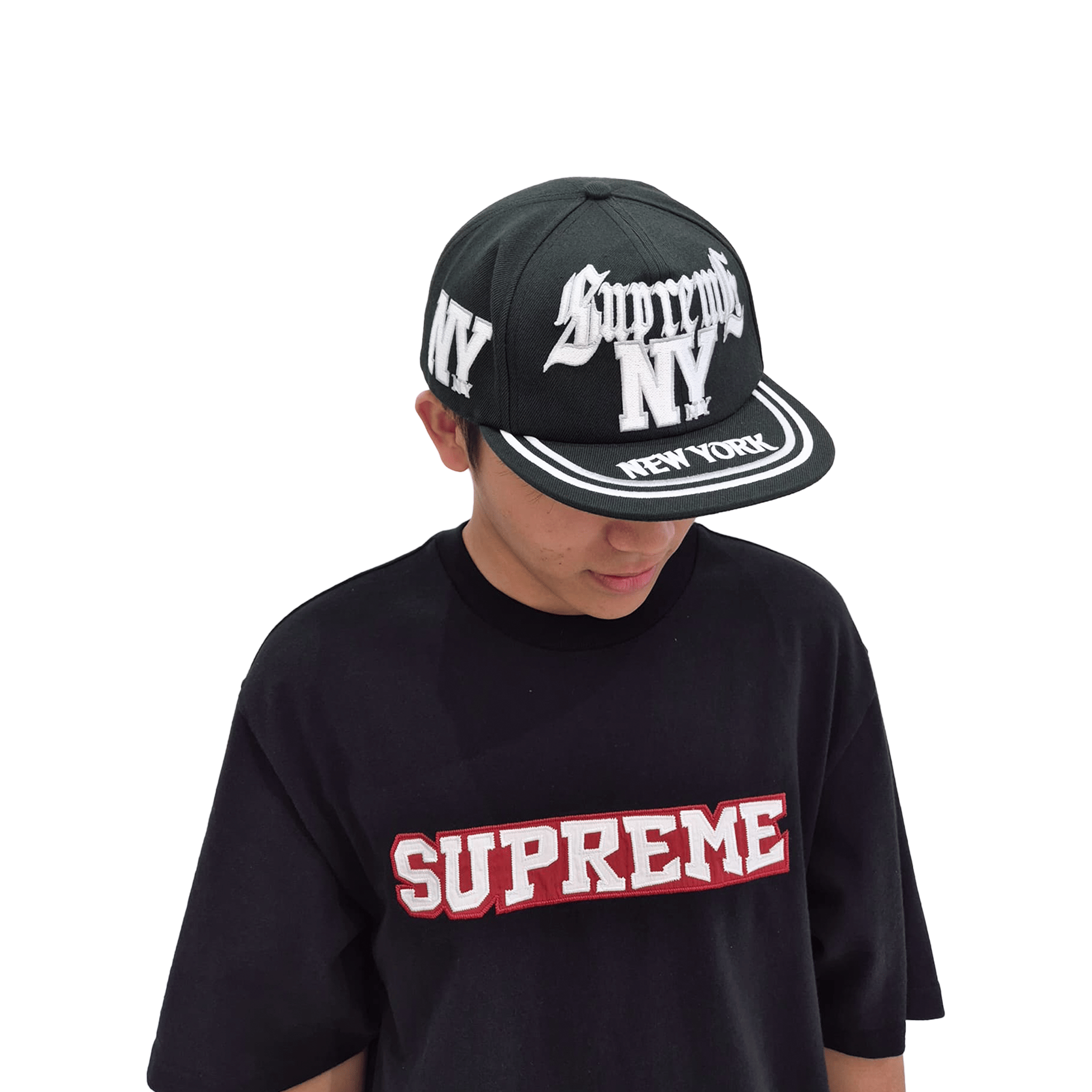 Supreme New York 6-Panel Cap Black (SS25)