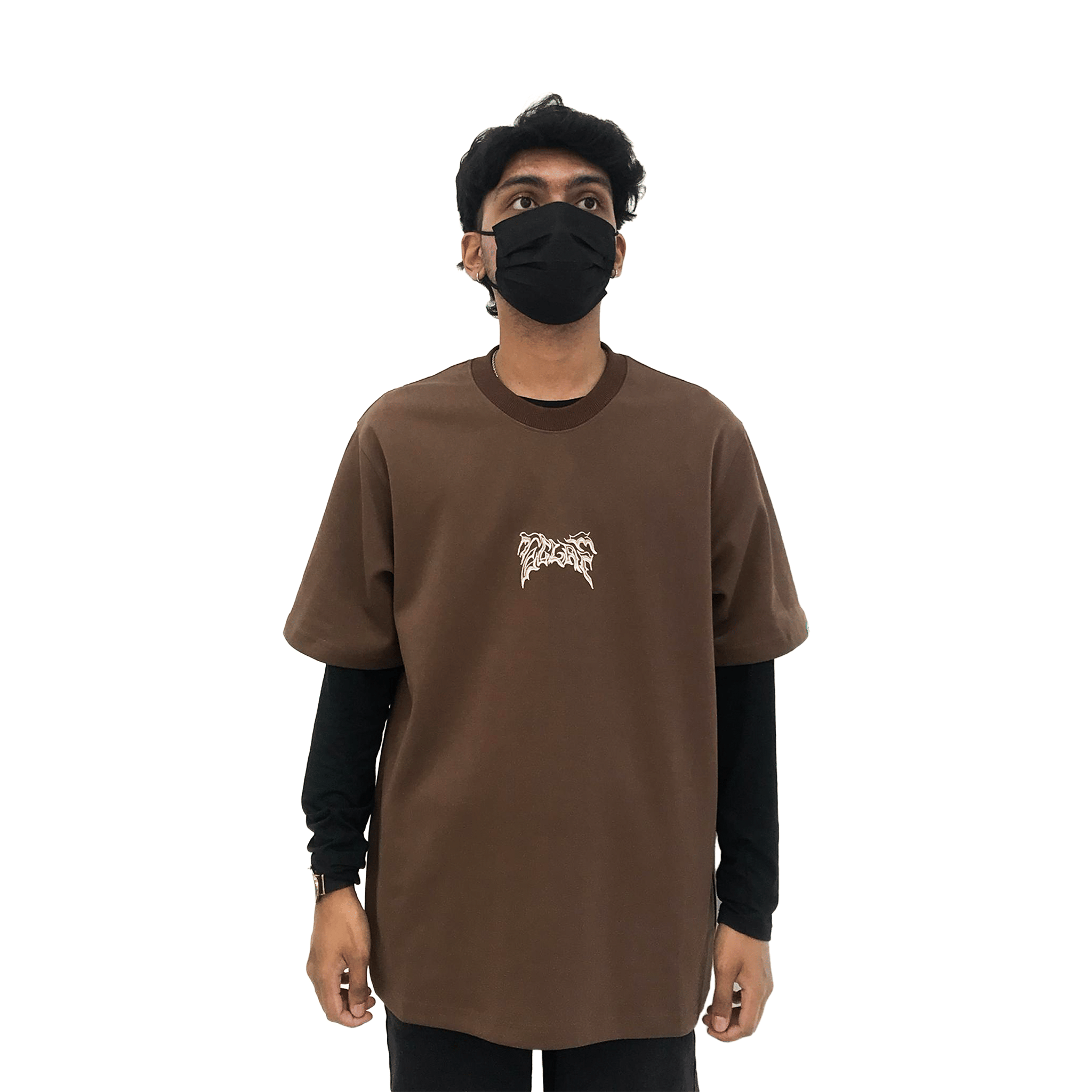 EGLAF Flames Basic Tee Brown (SS25)