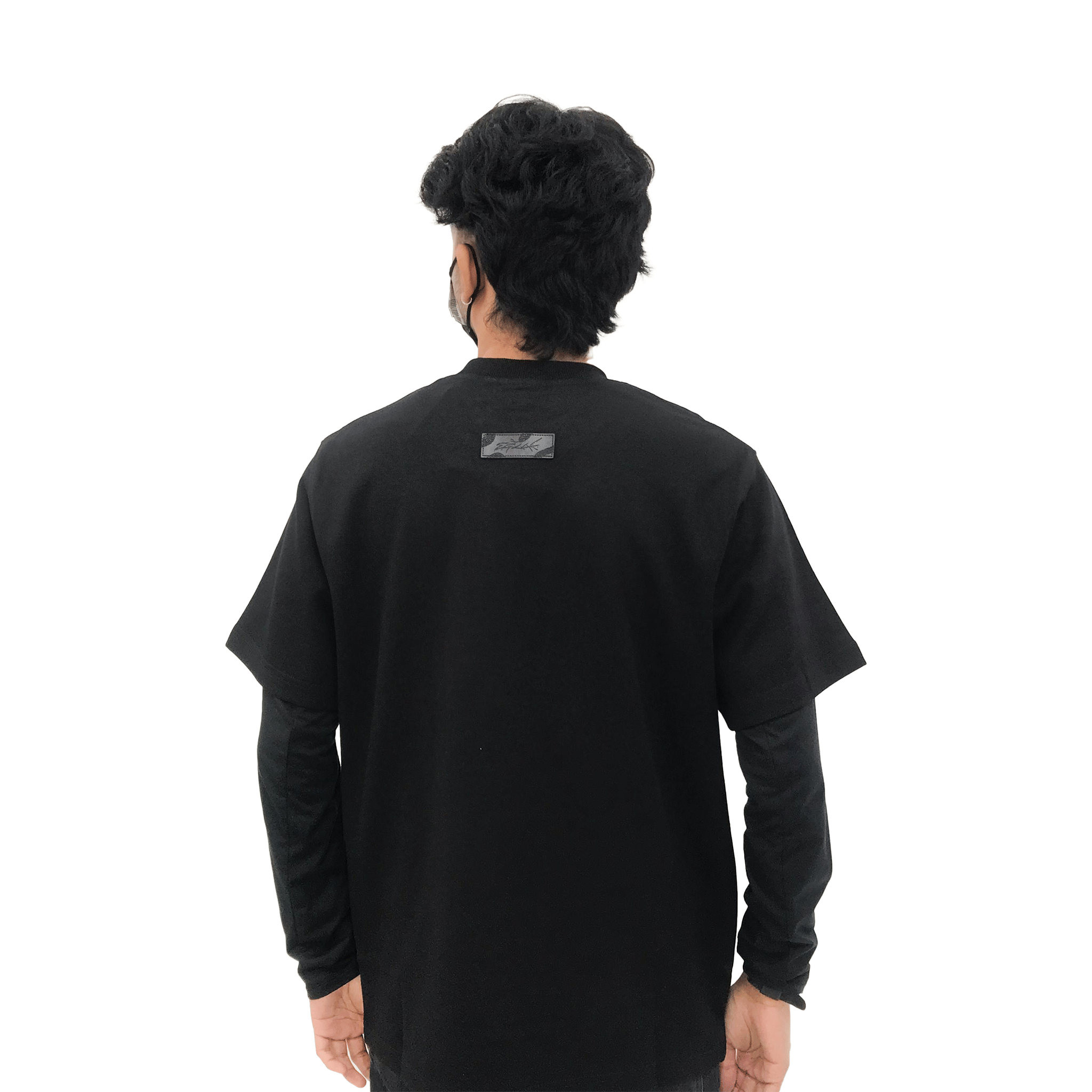 EGLAF Flames Basic Tee Black (SS25)