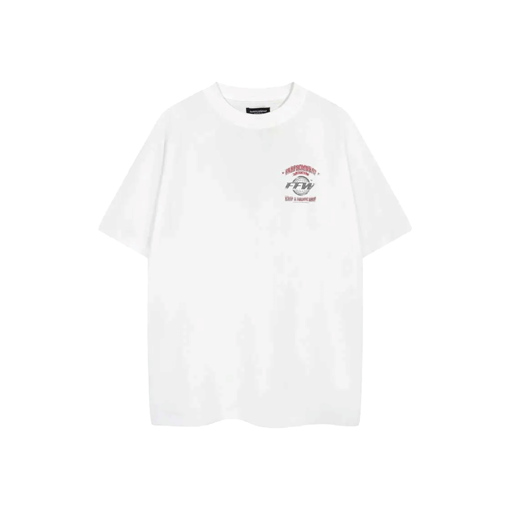 FAR FROM WHAT Far Logo Tee White (SS23)