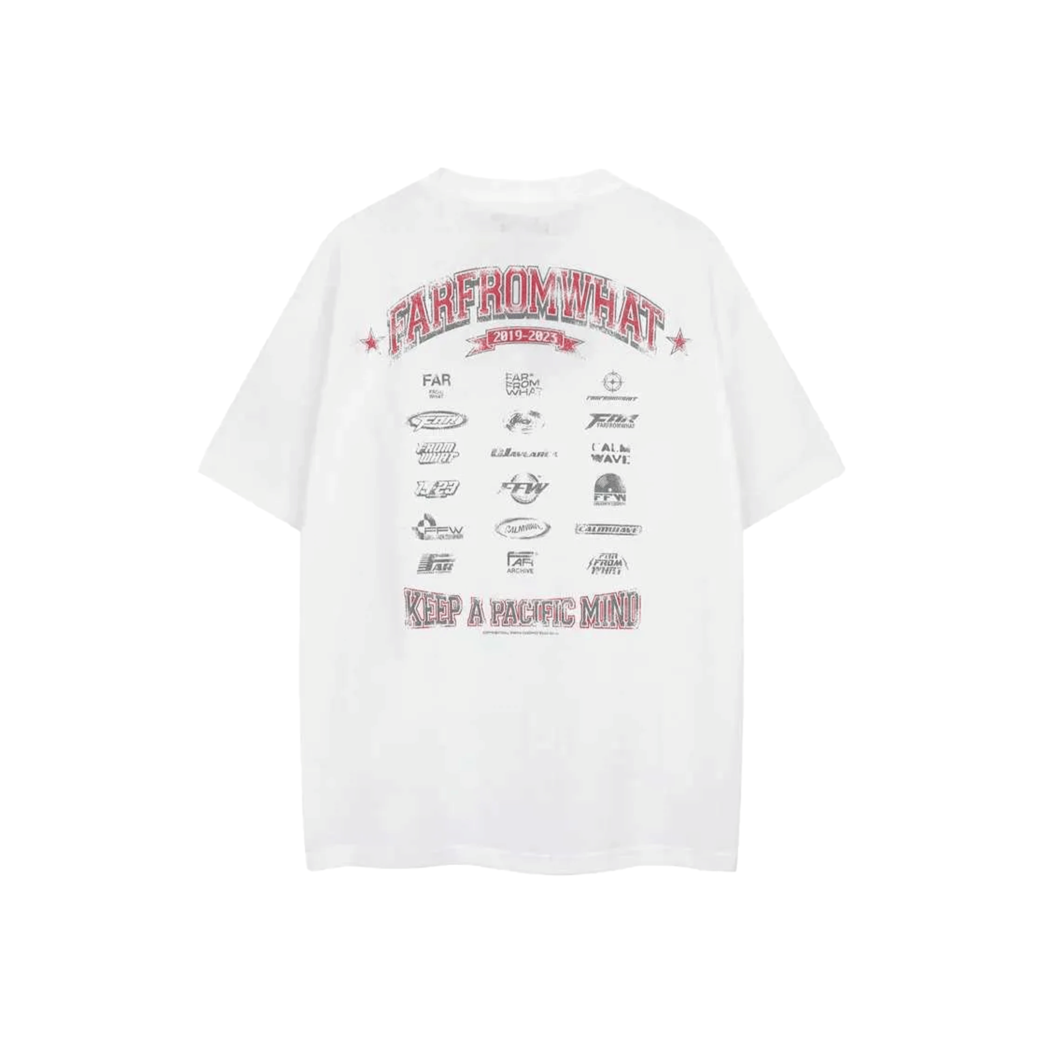 FAR FROM WHAT Far Logo Tee White (SS23)