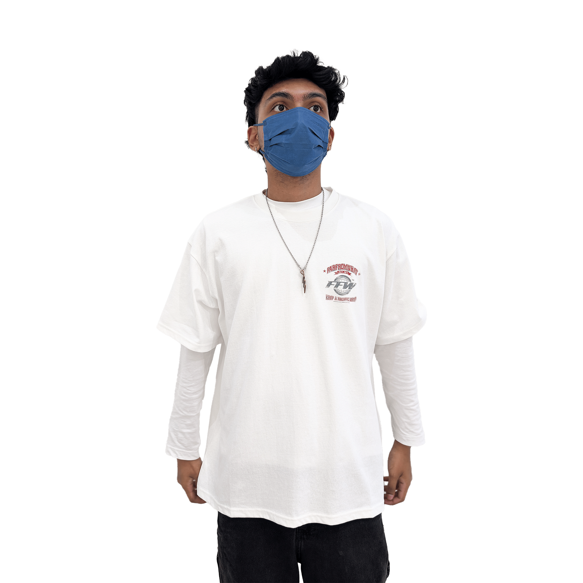 FAR FROM WHAT Far Logo Tee White (SS23)