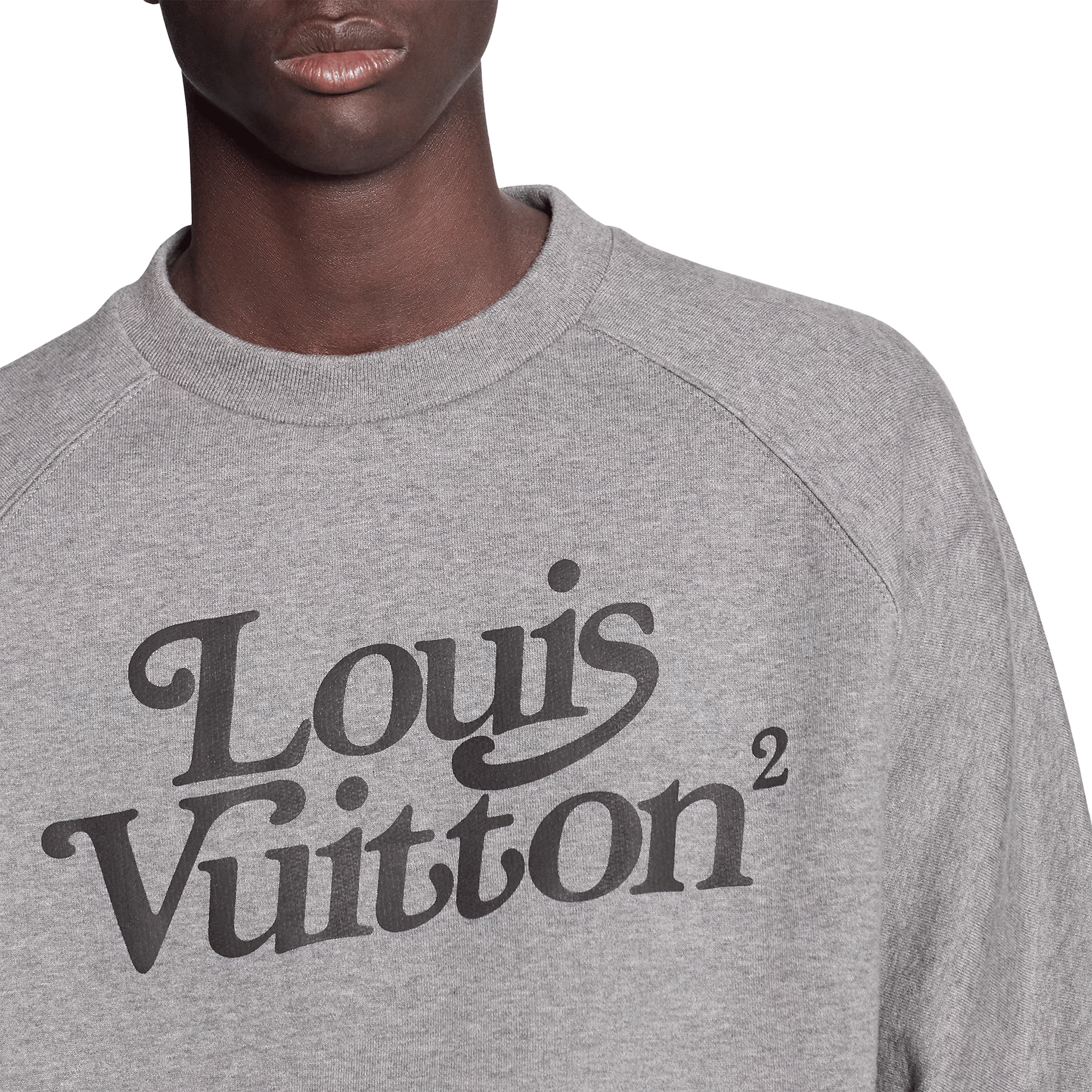 LOUIS VUITTON x Nigo Squared LV Sweatshirt Gris Clair (SS20)