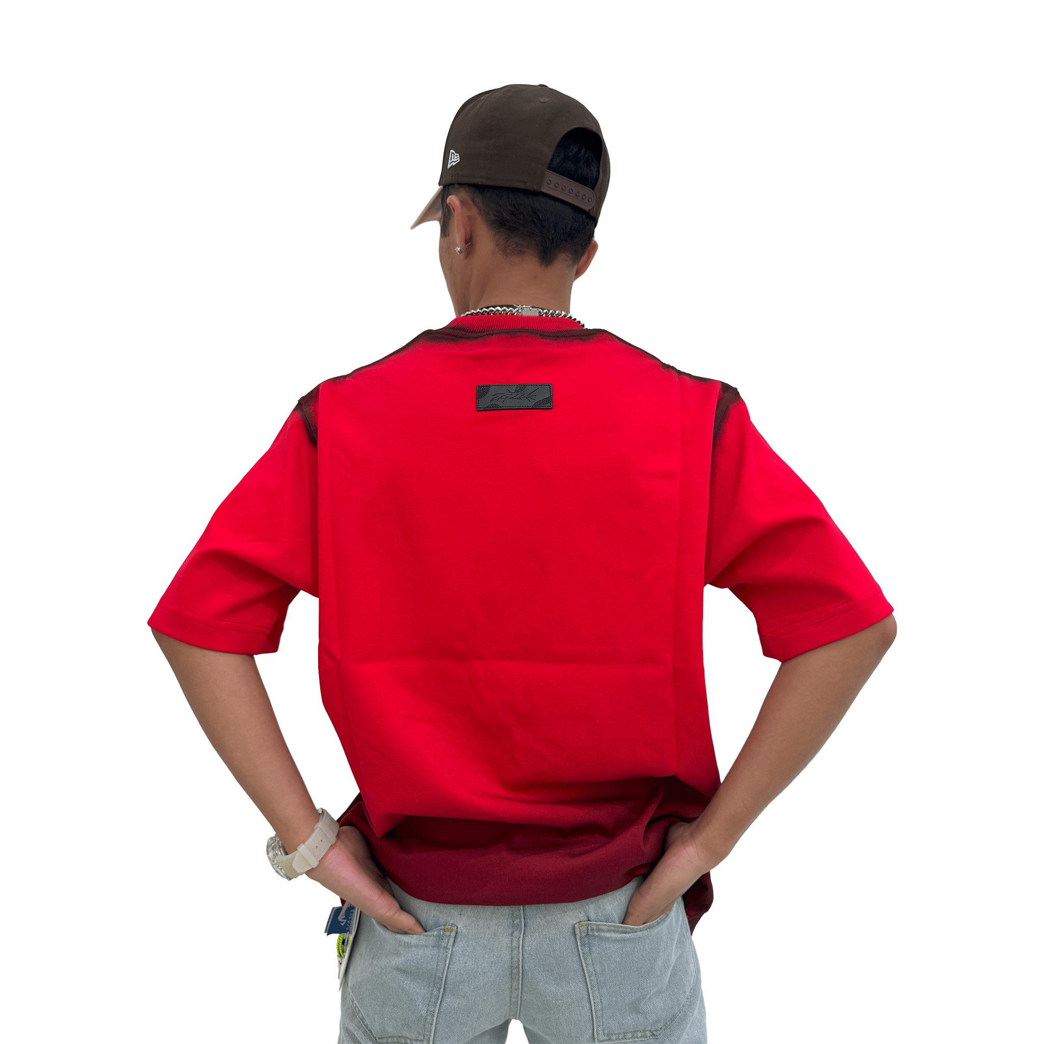 EGLAF Flames Eglaf Tee Red (SS25)