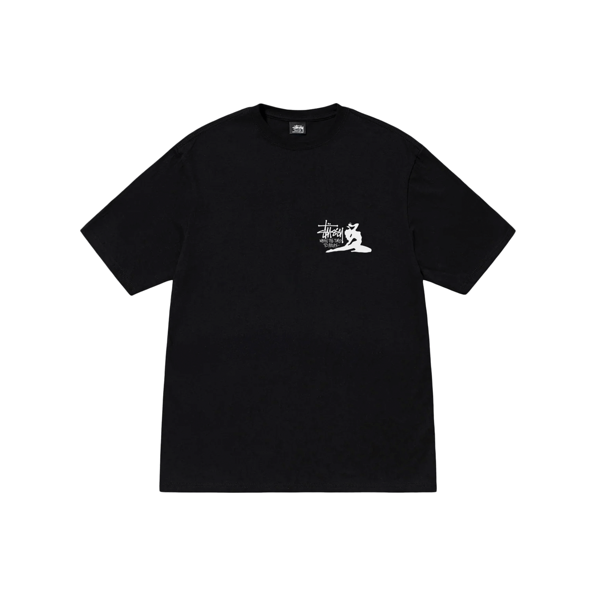 Stüssy Relax Tee Black (FW24)