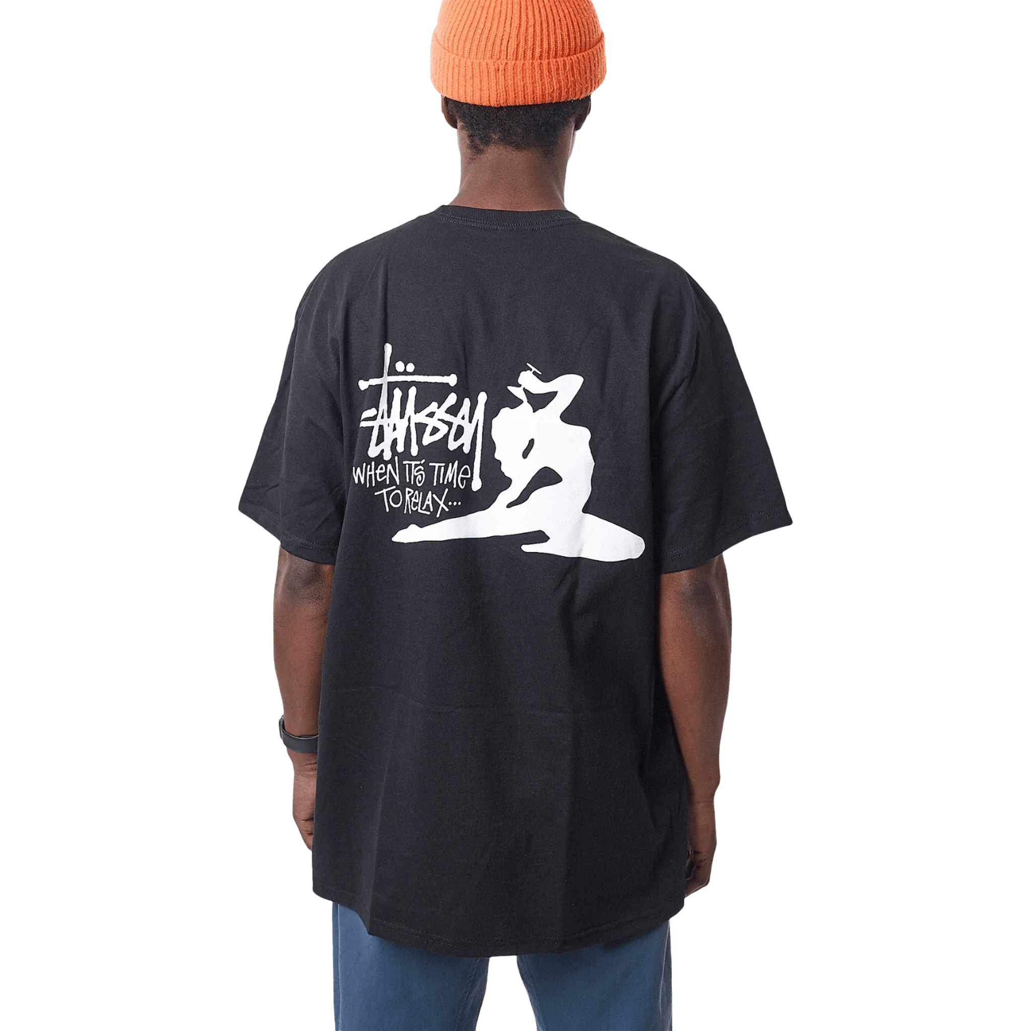 Stüssy Relax Tee Black (FW24)