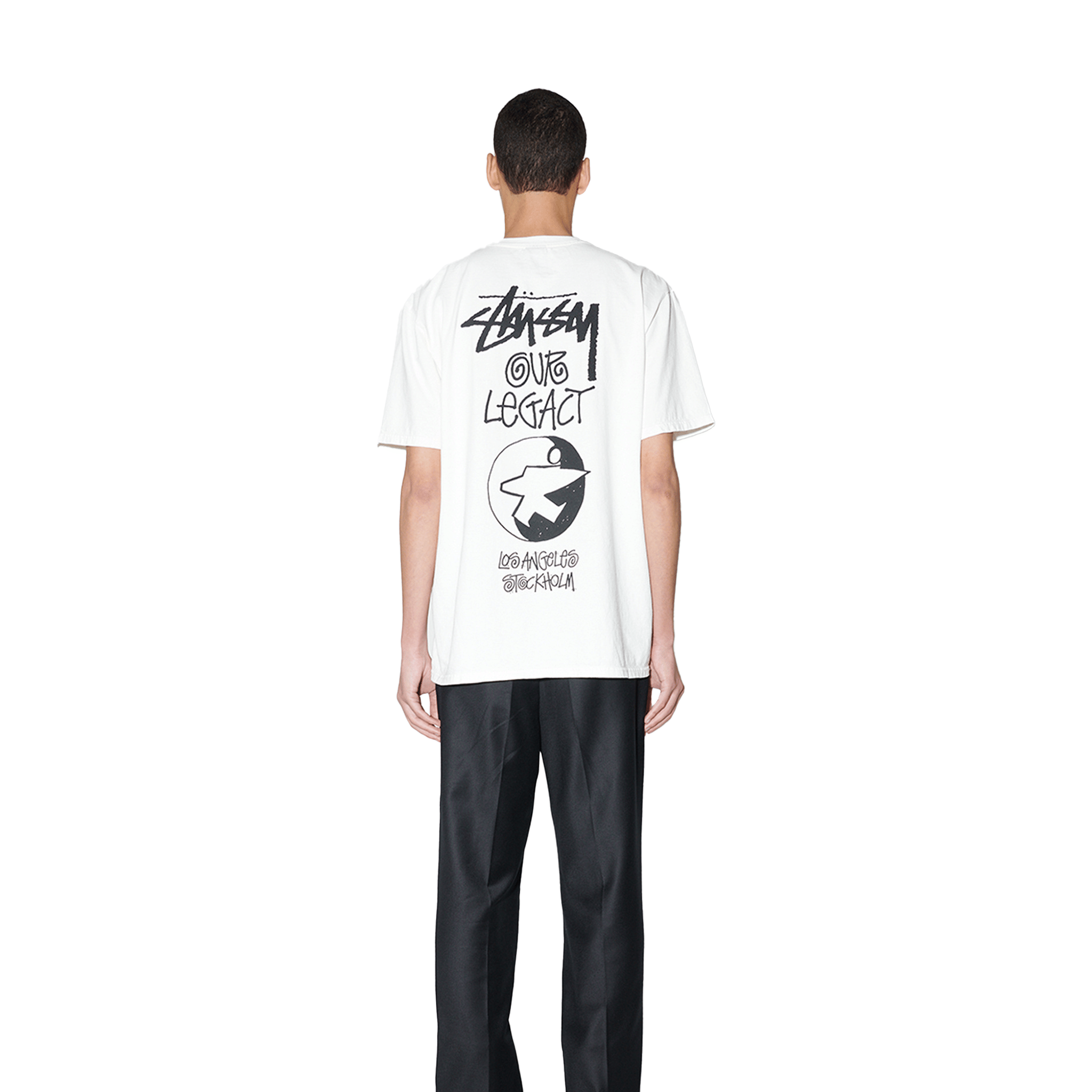 Stüssy x Our Legacy Surfman Tee White (SS21)