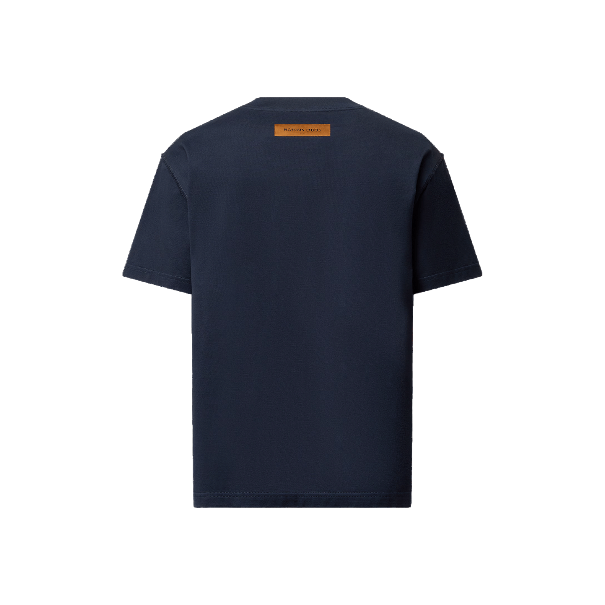 LOUIS VUITTON Embossed LV Tee Bleu Myrtille (SS25)