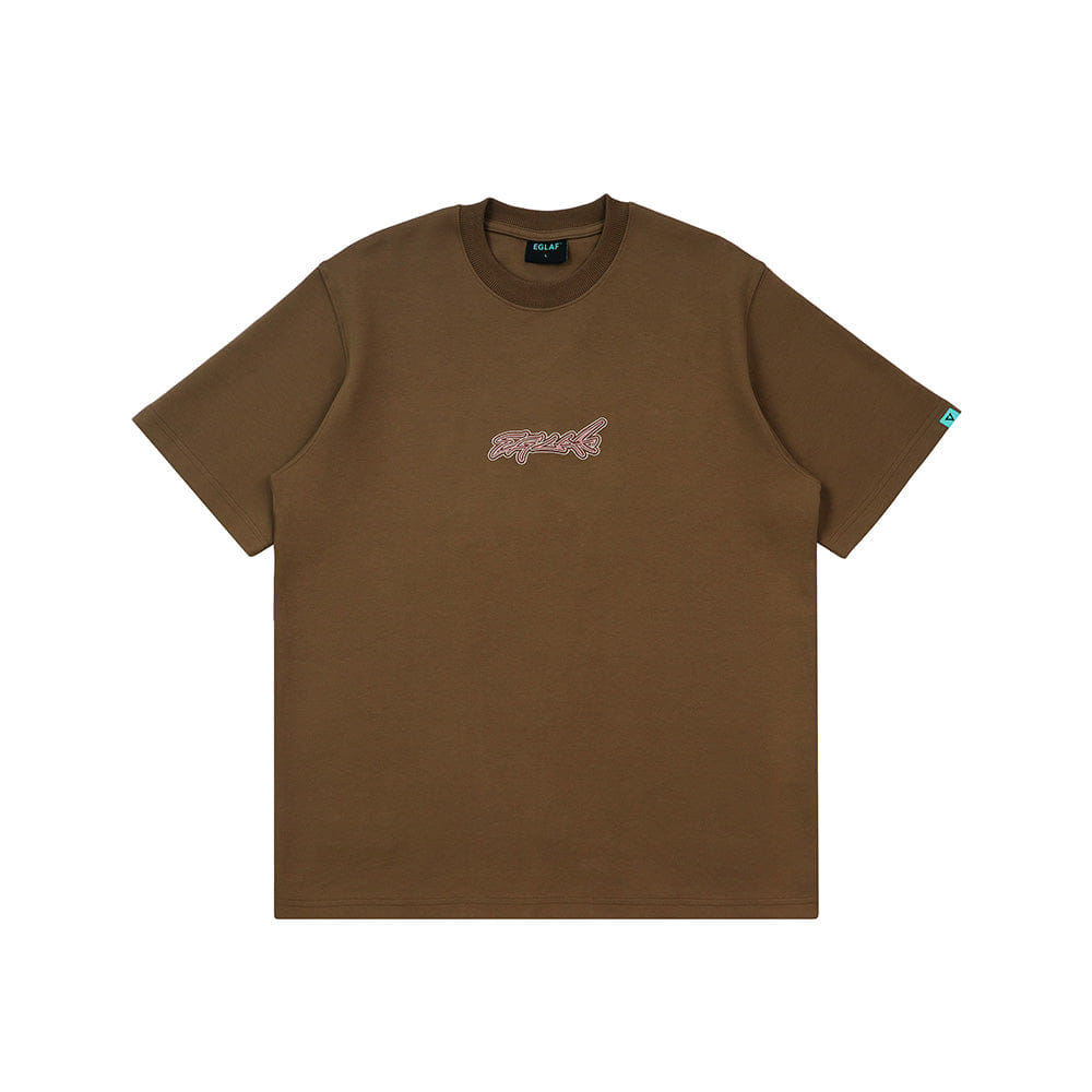EGLAF Serpent Logo Tee Kahki (SS25)
