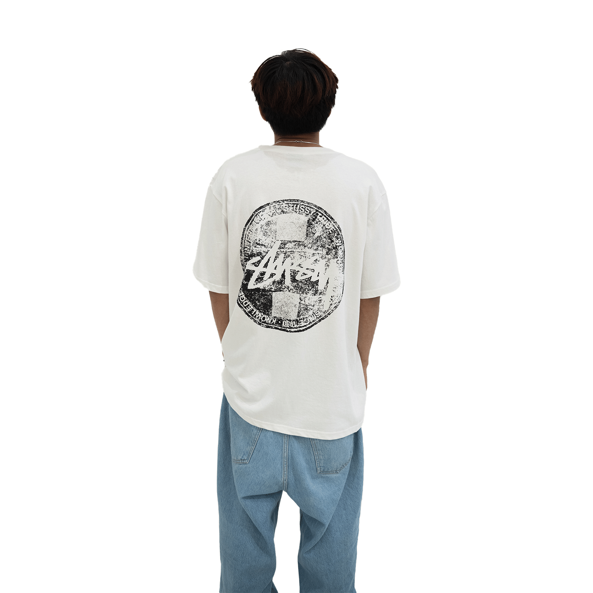 Stüssy Dot Stamp Tee White (SS24)