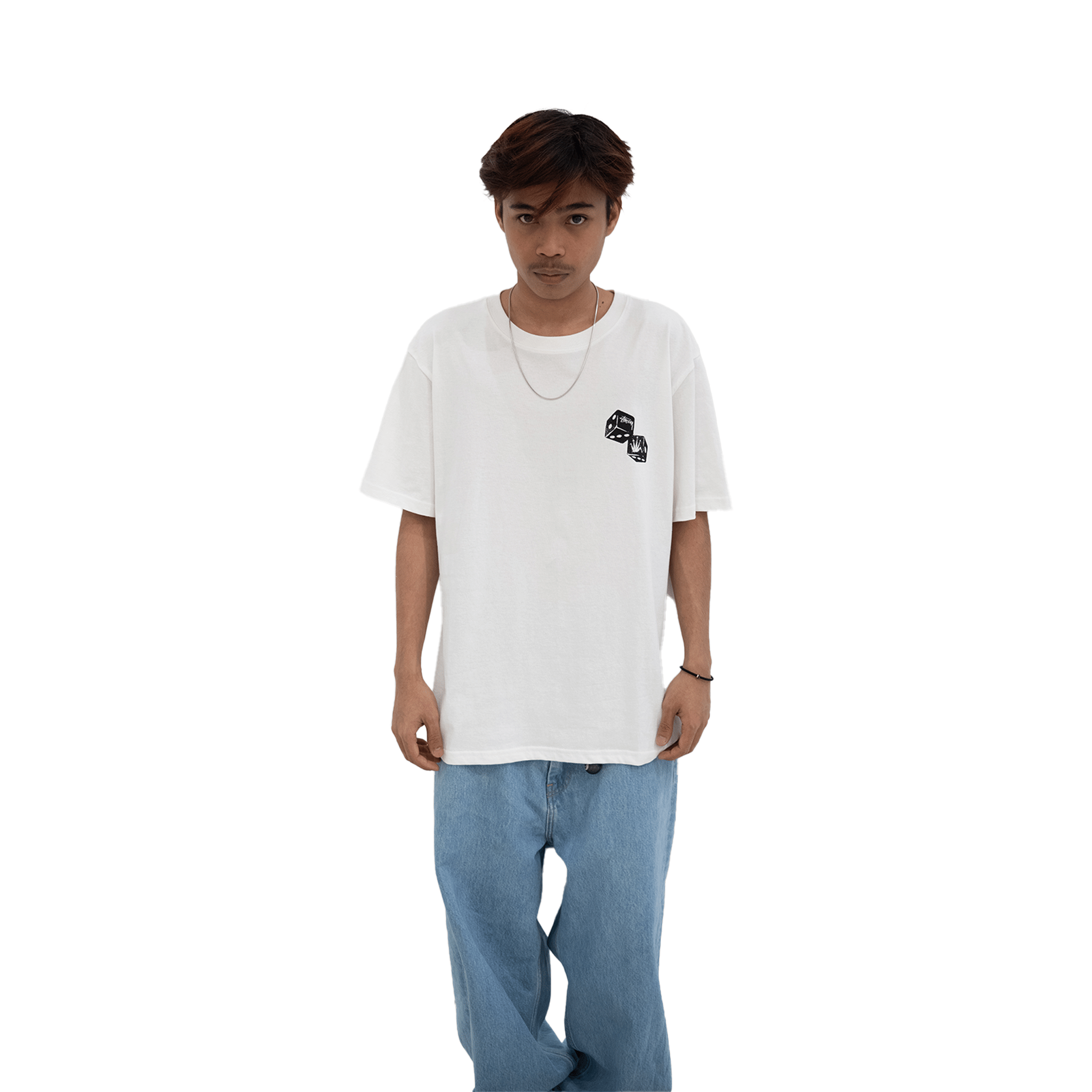 Stüssy Shakers Tee White (FW24)