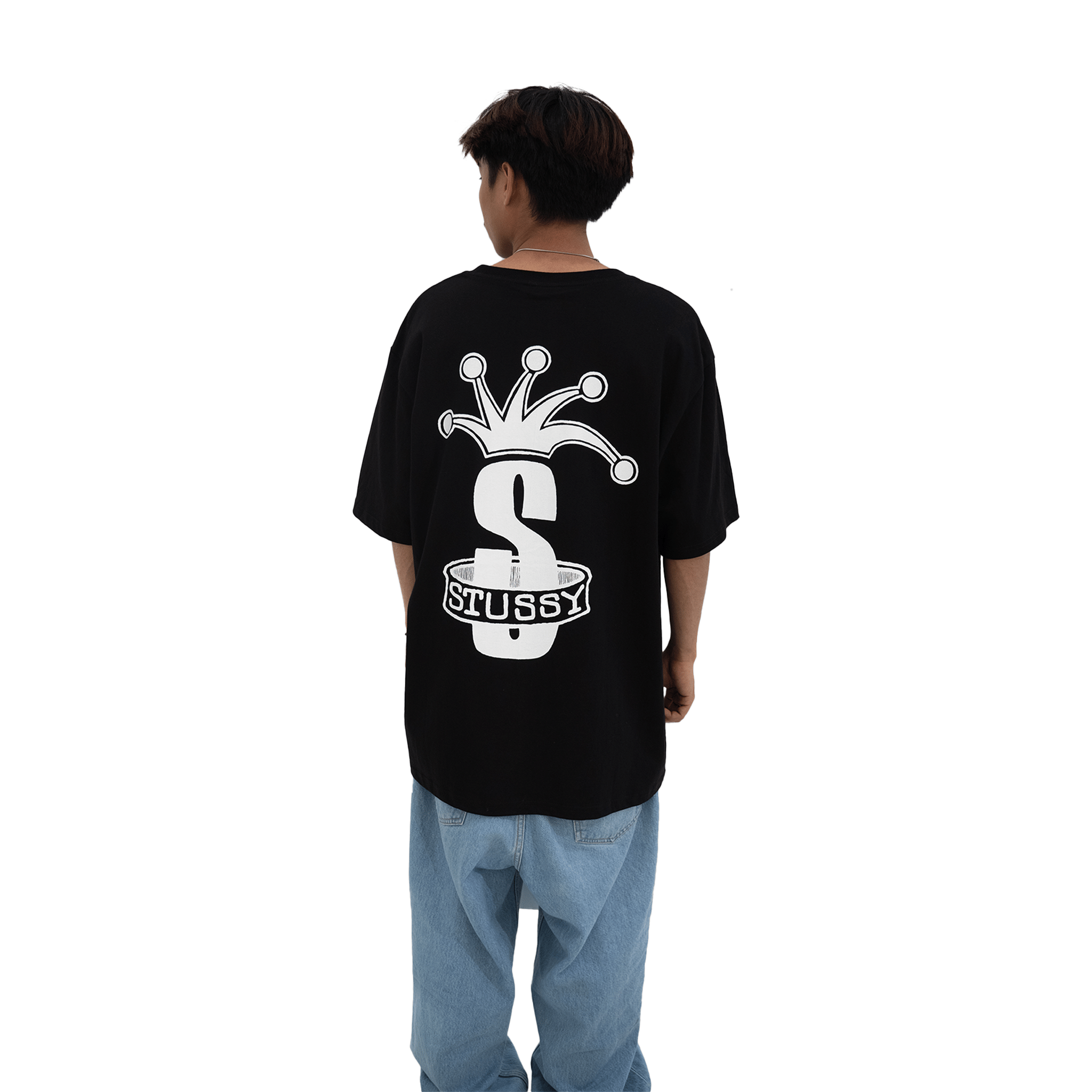 Stüssy Crown Band Tee Black (FW24)