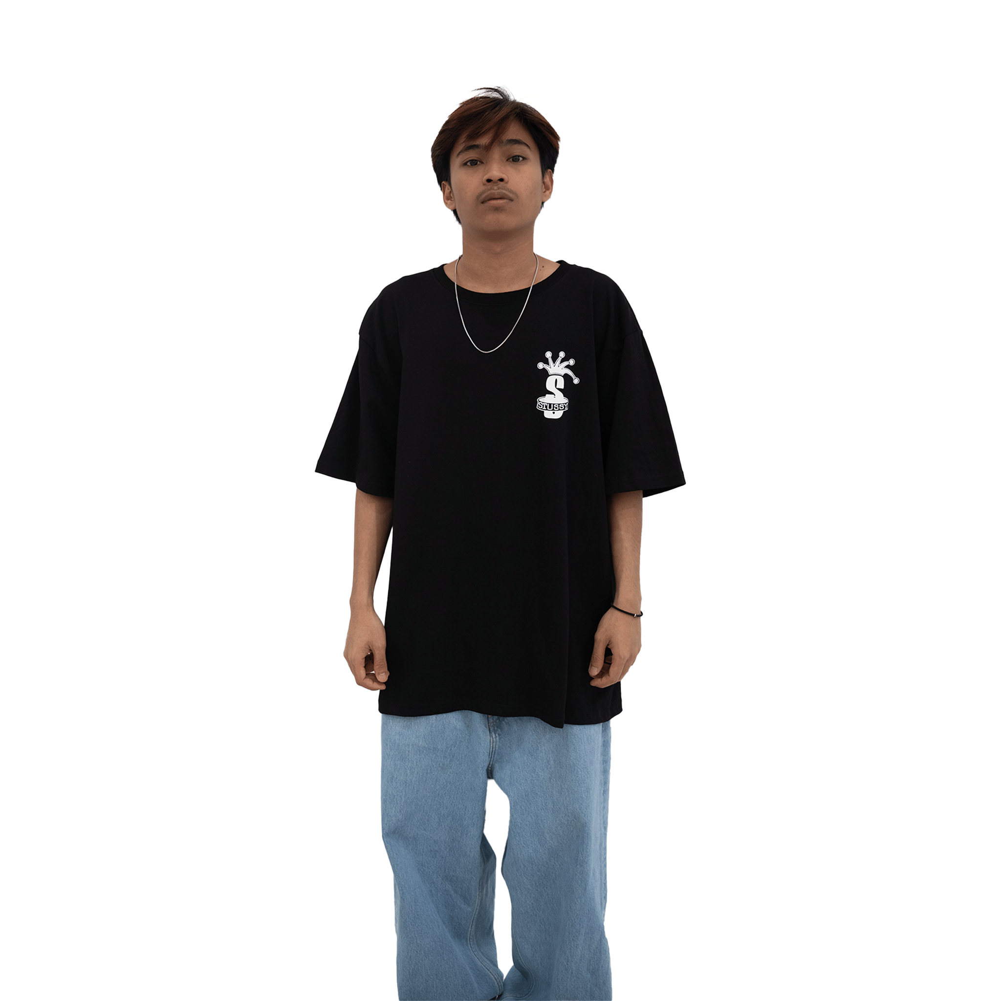 Stüssy Crown Band Tee Black (FW24)