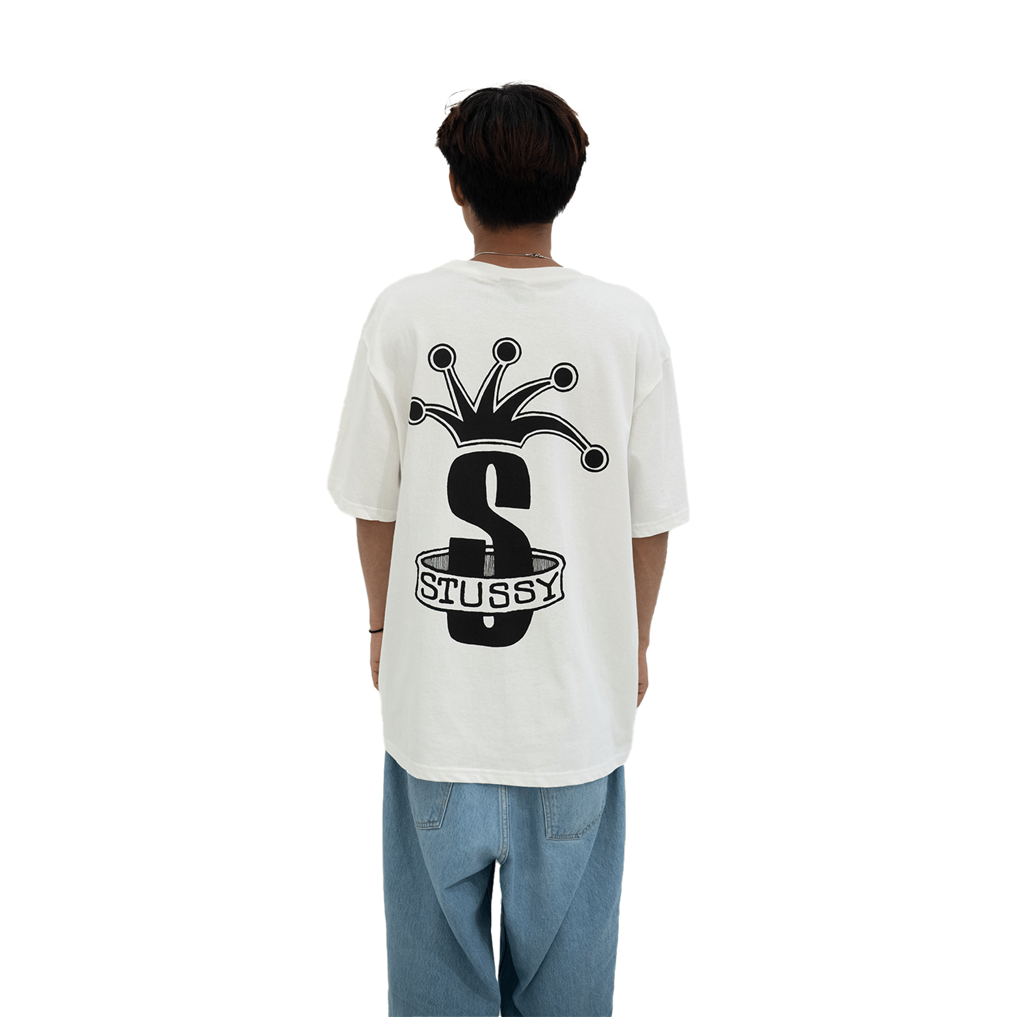 Stüssy Crown Band Tee White (FW24)
