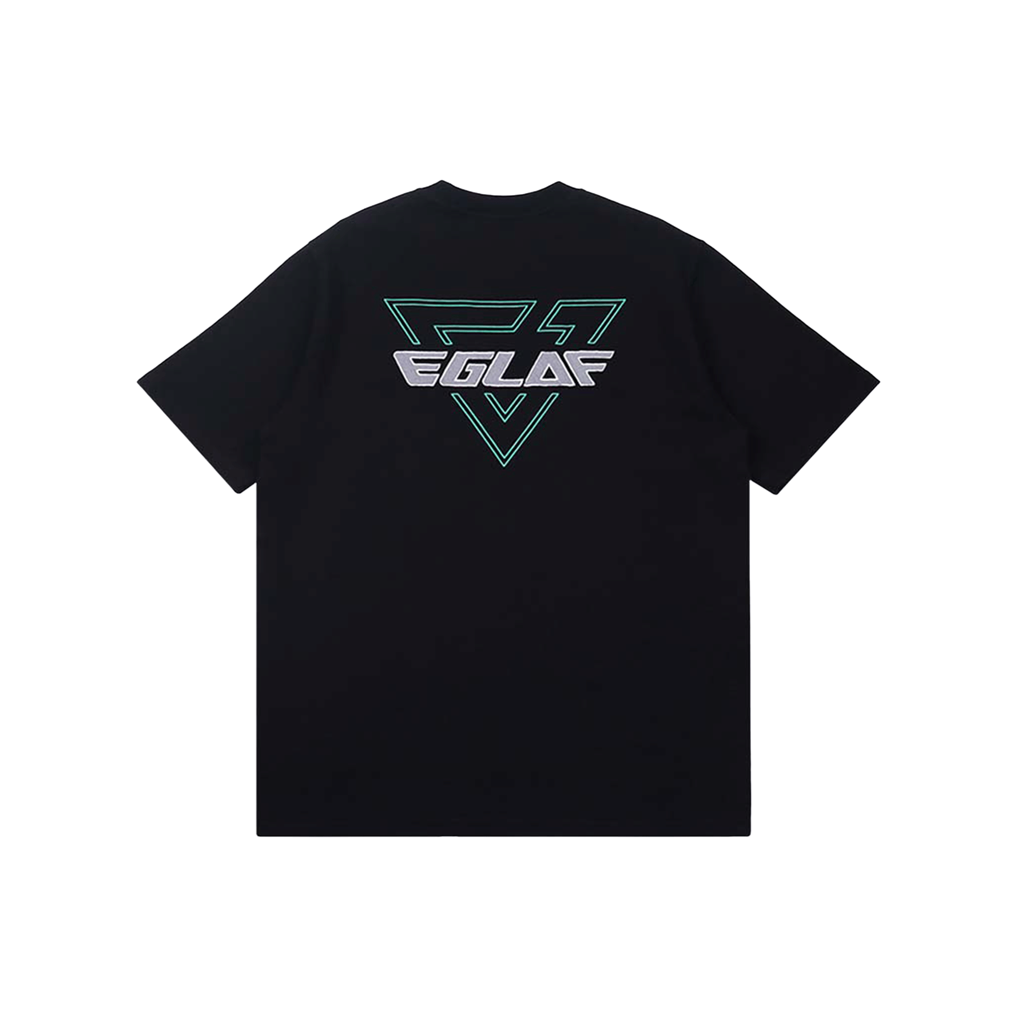 EGLAF Basic Triangle Logo Tee Black (SS25)