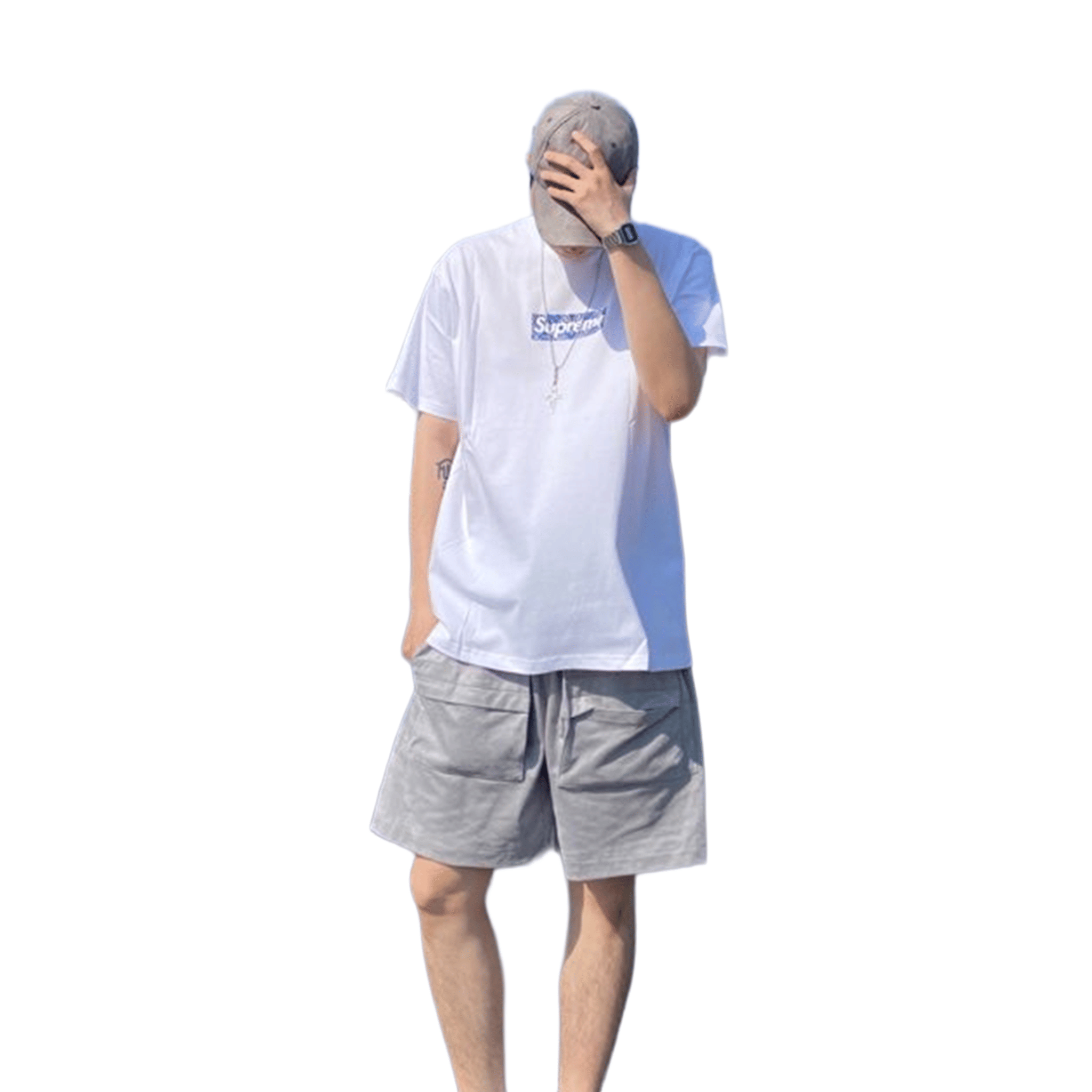 Supreme Bandana Box Logo Tee White (FW19)