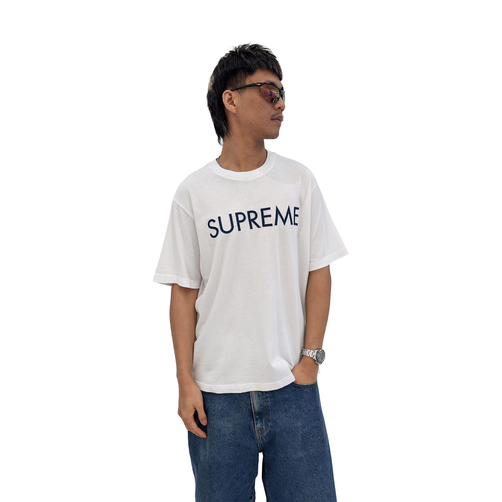 Supreme Capital S/S Tee White (SS25)