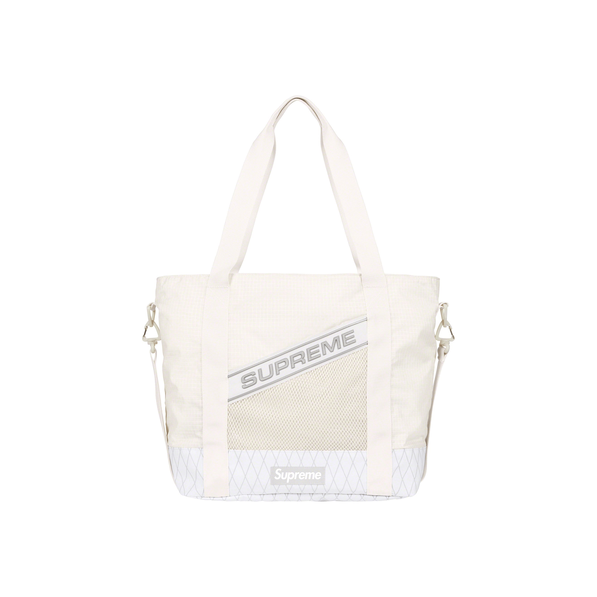 Supreme Tote Bag White (FW23)
