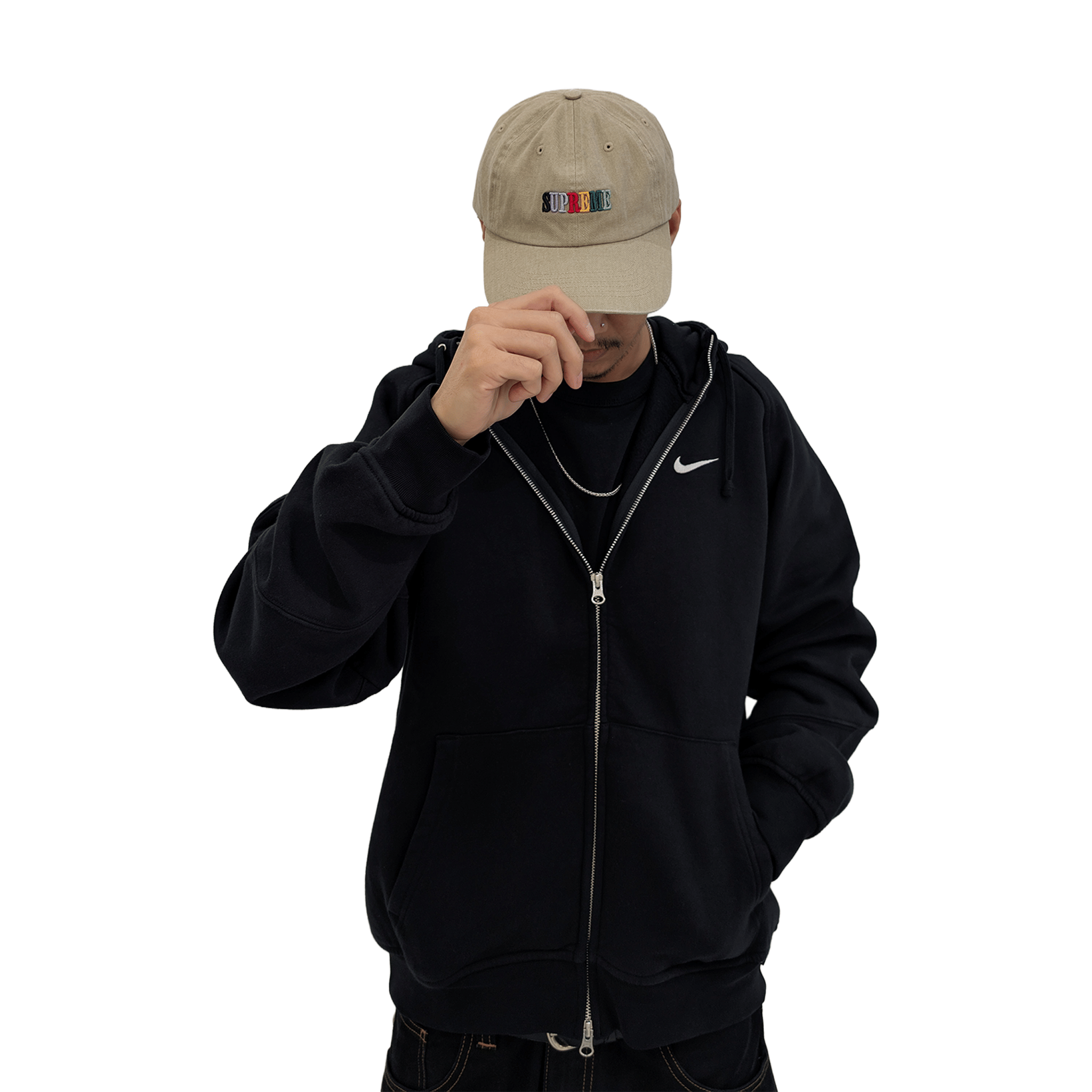 Supreme Pigment Dyed 6-Panel Cap Tan (SS25)