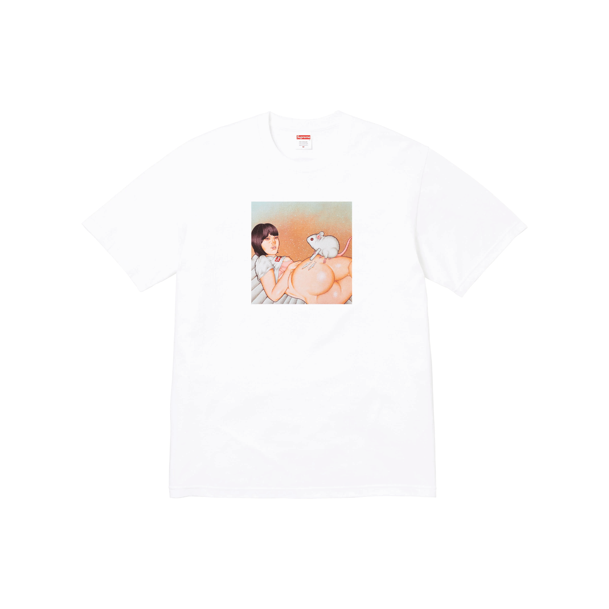 Supreme Mouse Tee White (SS25)