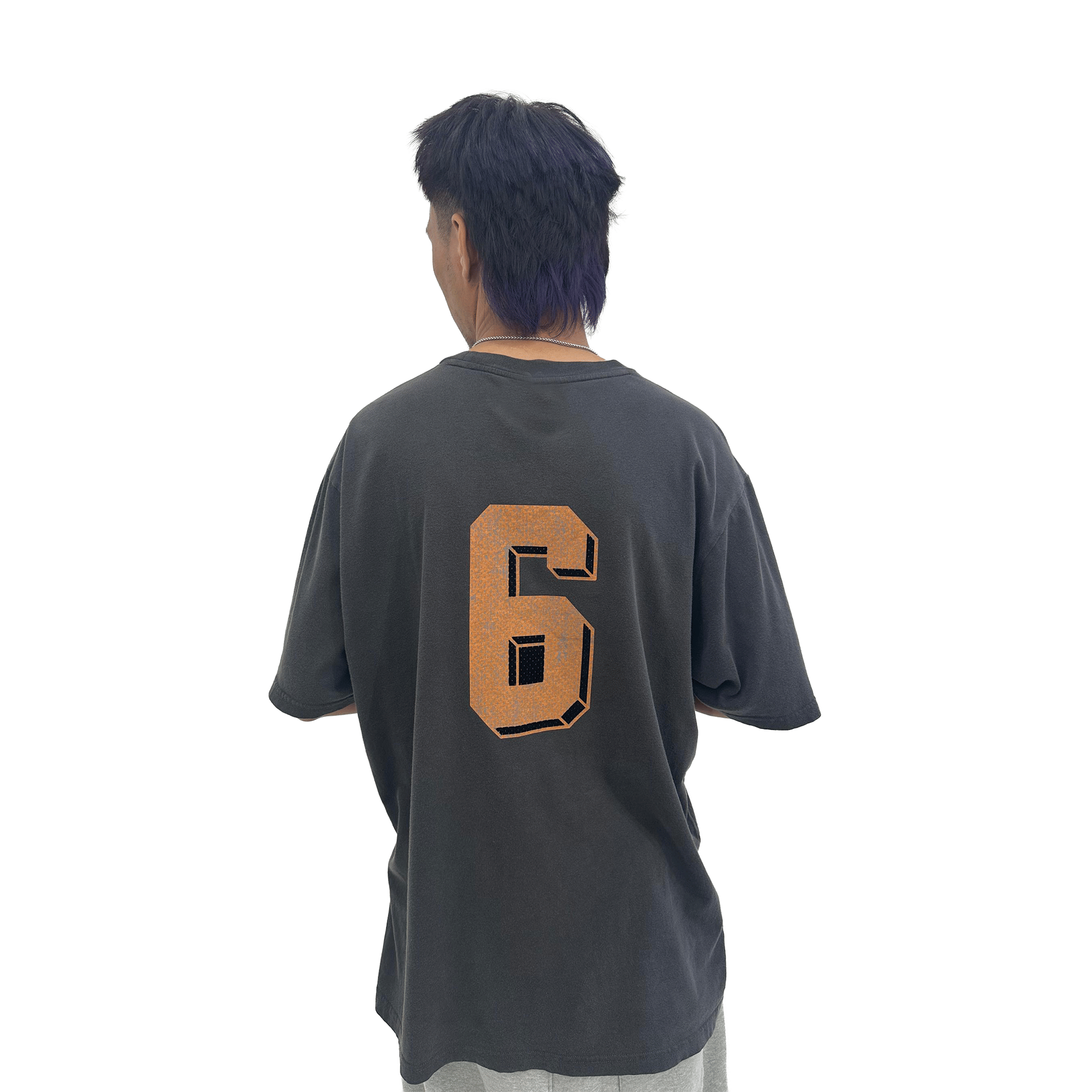 Supreme Flocked Washed S/S Tee Black (SS25)