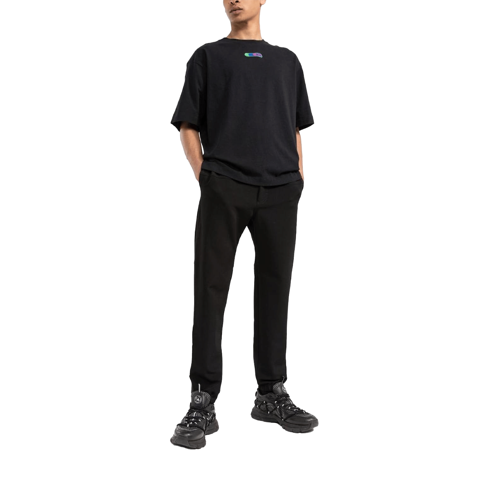 OFF-WHITE Weed Arrows Oversized Skate S/S Tee Black/Green (SS22)
