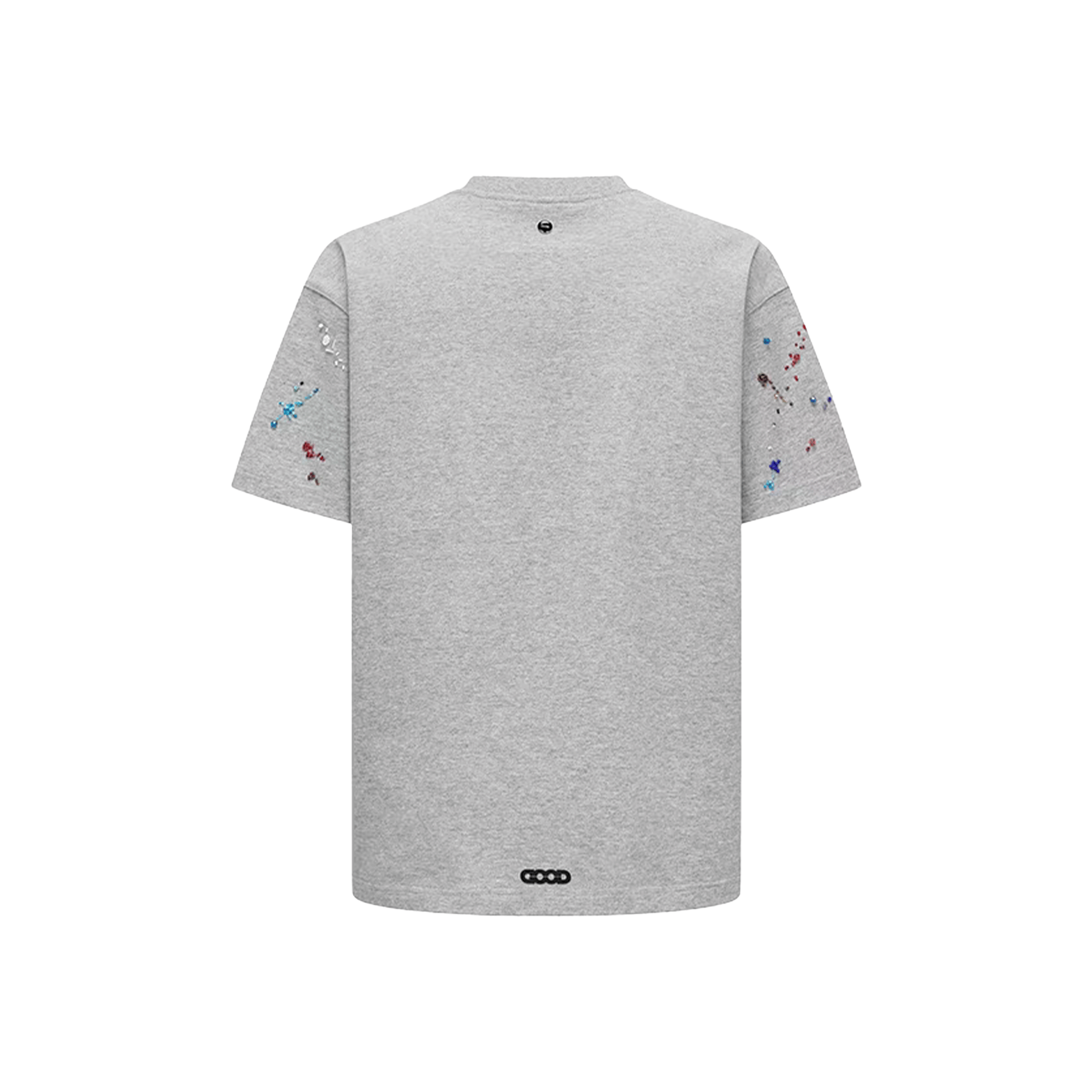 GOODBRAND Rainbow Candy Beads Logo Tee Grey (SS25)
