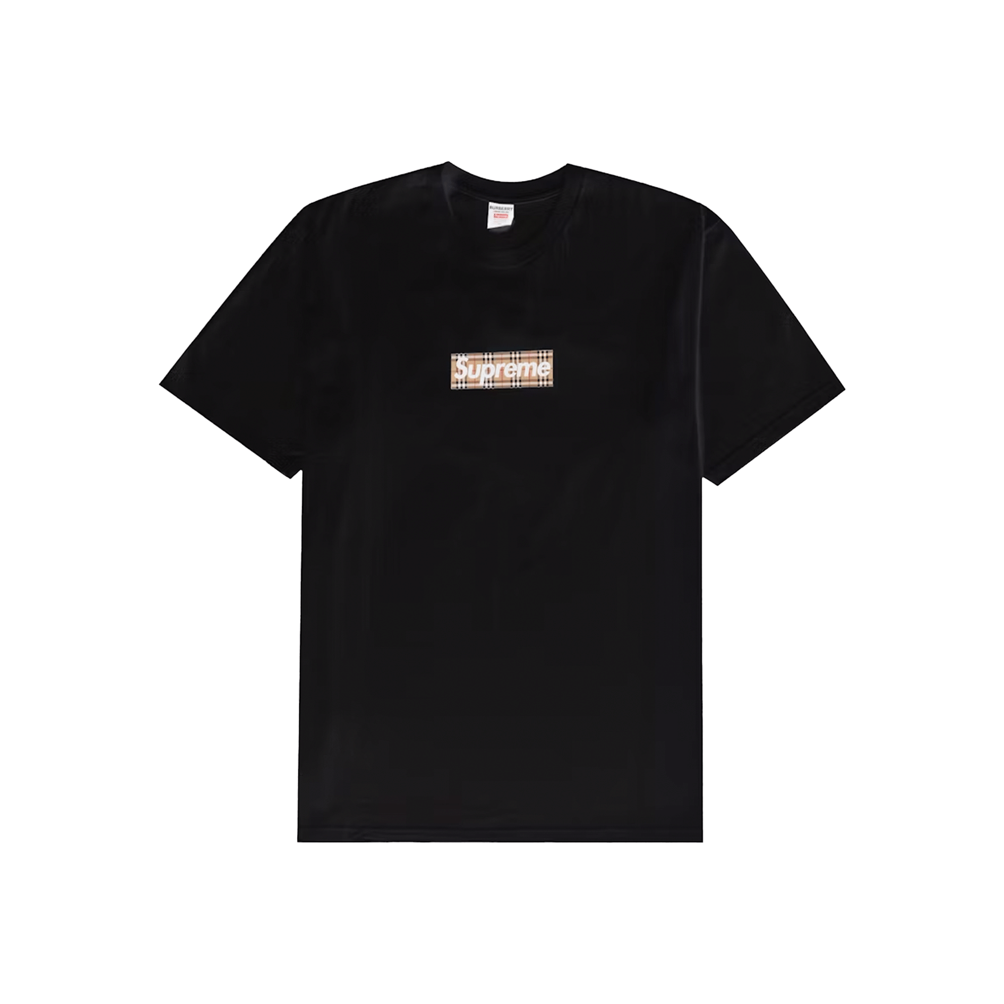 Supreme x BURBERRY Box Logo Tee Black (SS22)