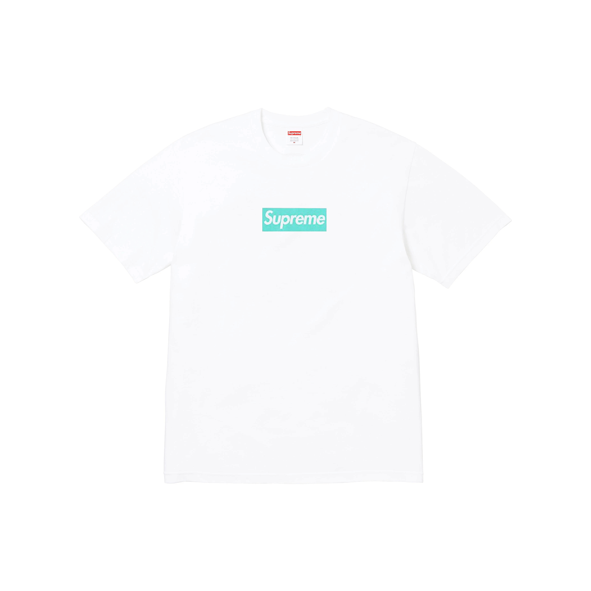 Supreme x TIFFANY & CO. Box Logo Tee White (FW21)