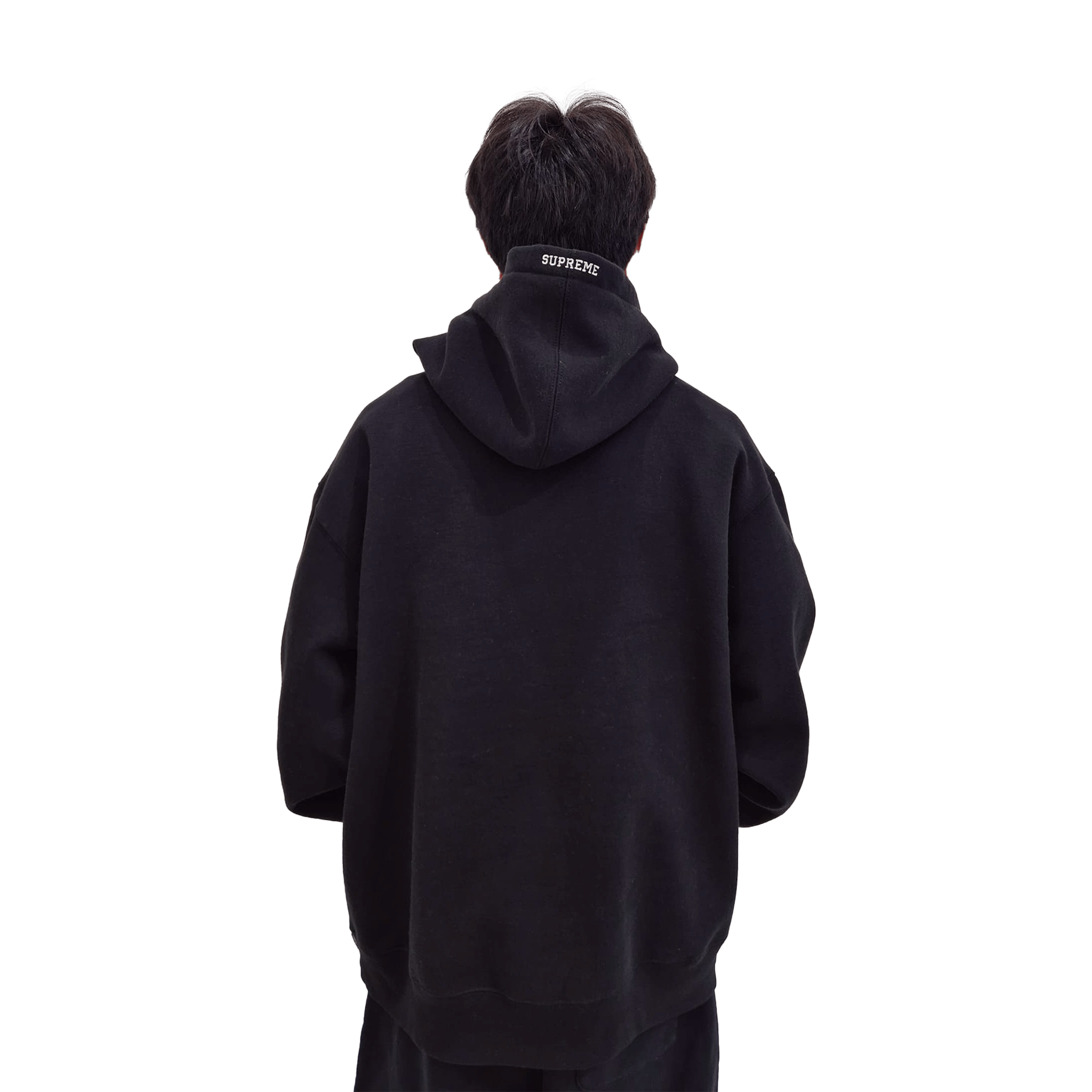 Supreme S Logo Hoodie Black (SS25)