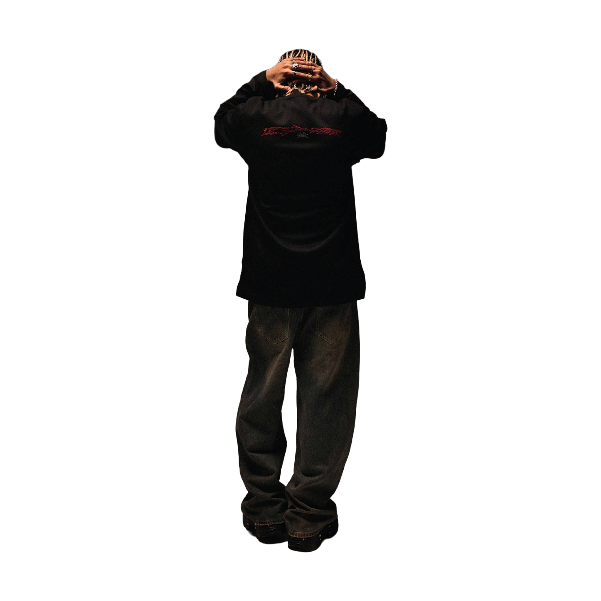 EGLAF Thornscript Tee Black (SS25)