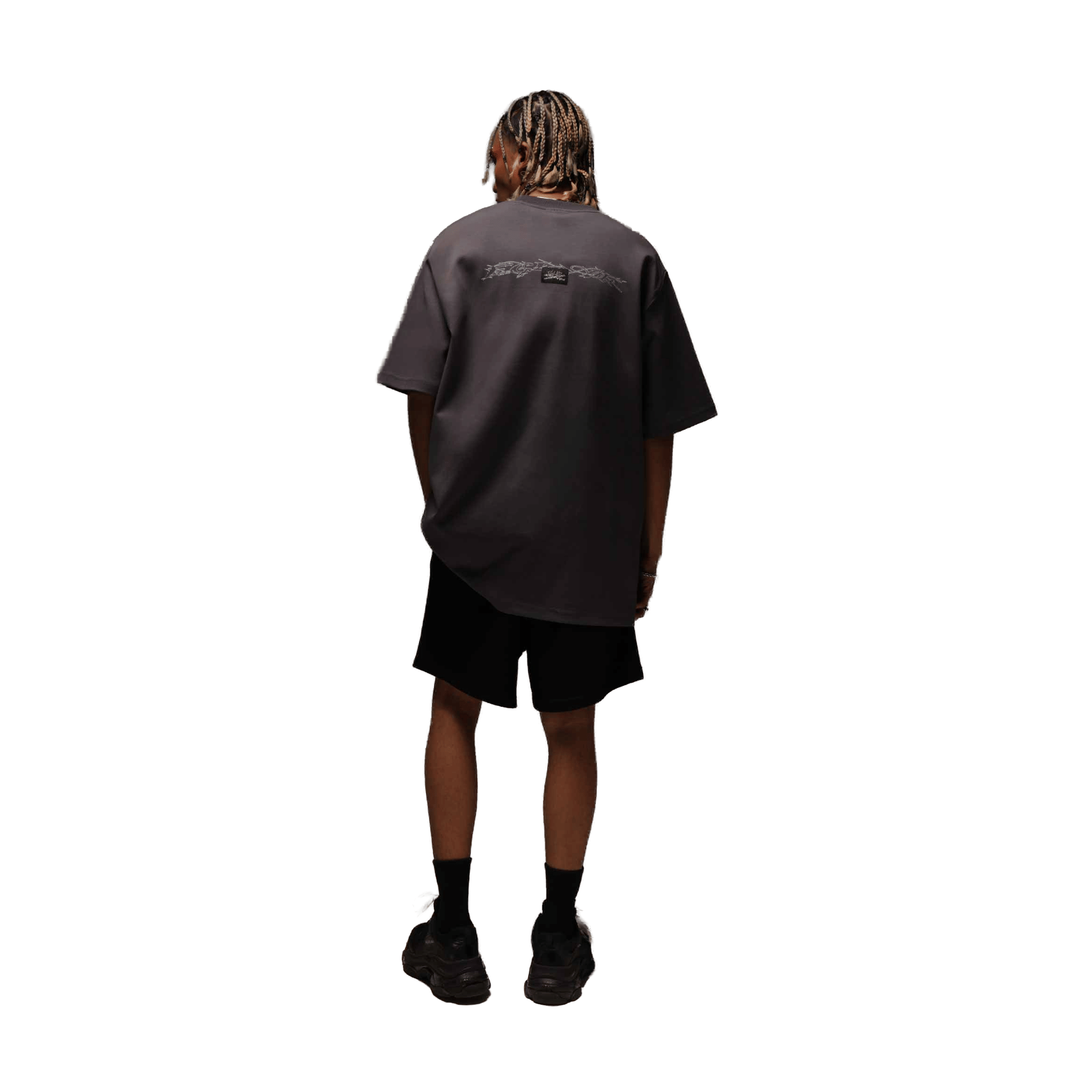 EGLAF Thornscript Tee Cool Grey (SS25)