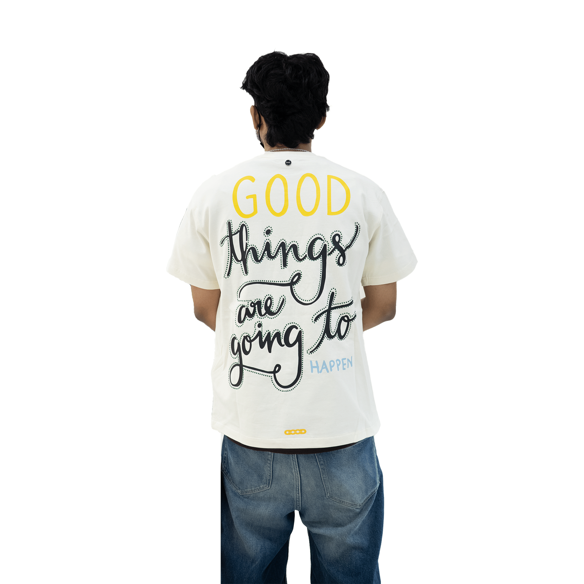 GOODBRAND Diamond Coconut Tree Tee Beige (SS25)