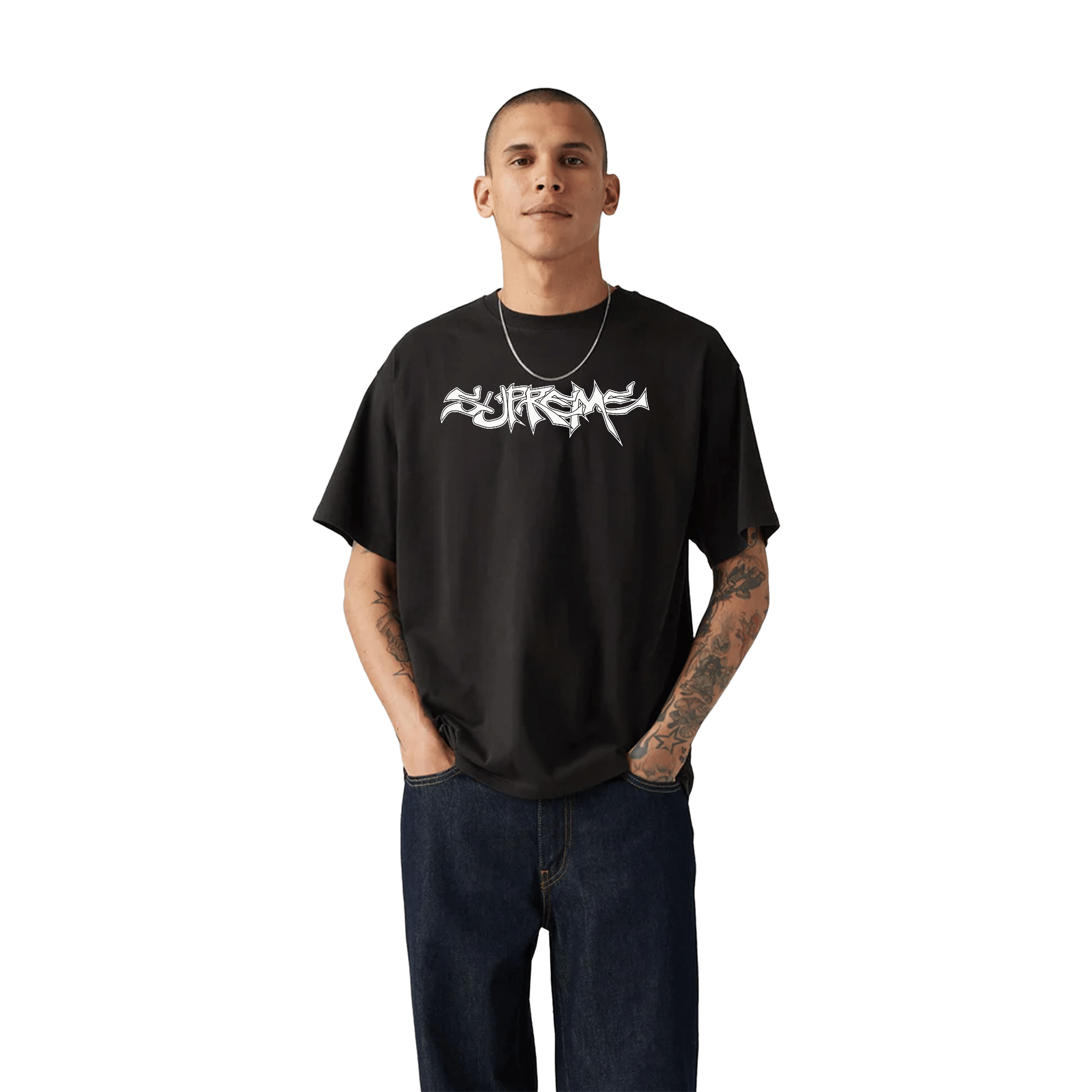Supreme Mental S/S Tee Black (SS25)