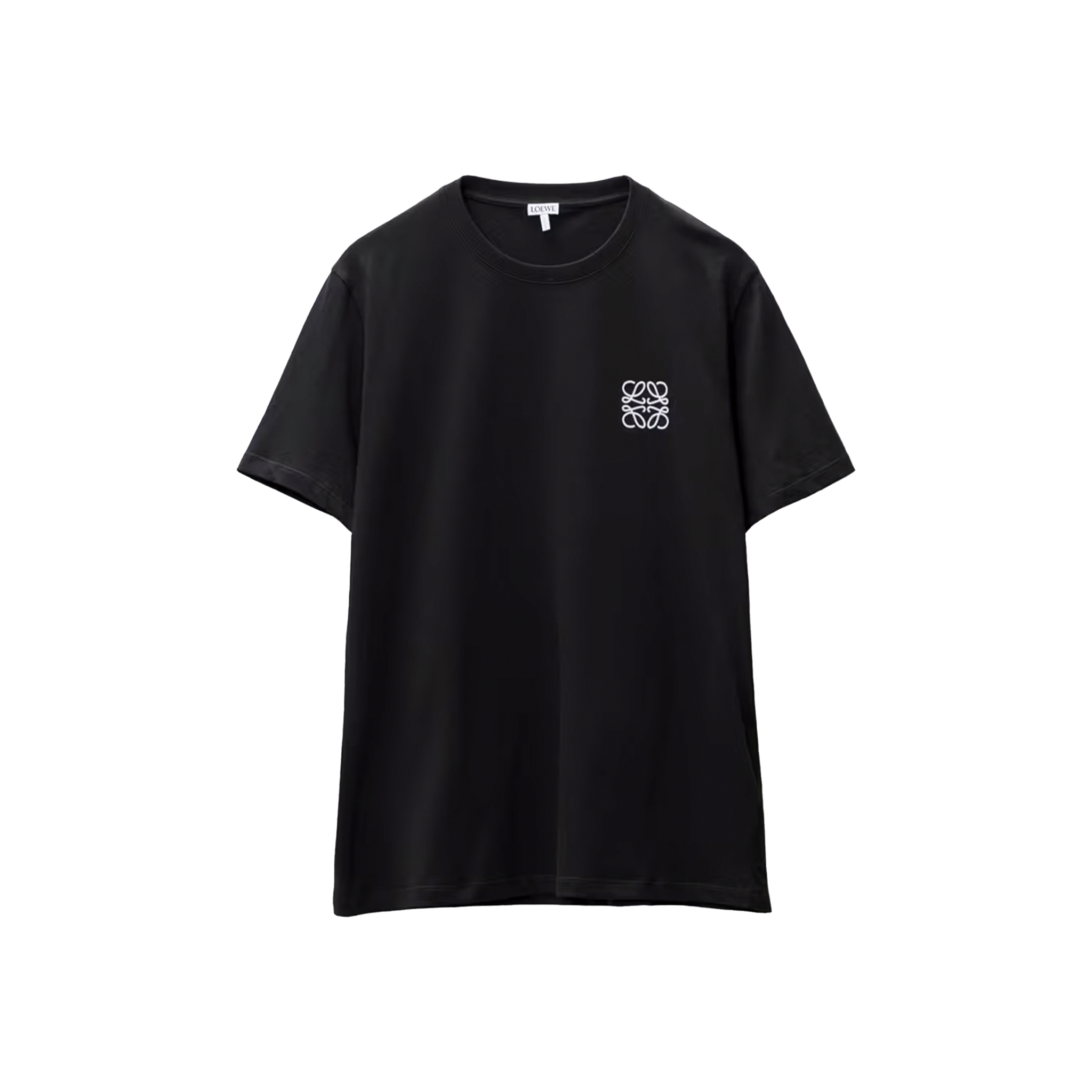 LOEWE Anagram Embroidered Tee Black (FW22)