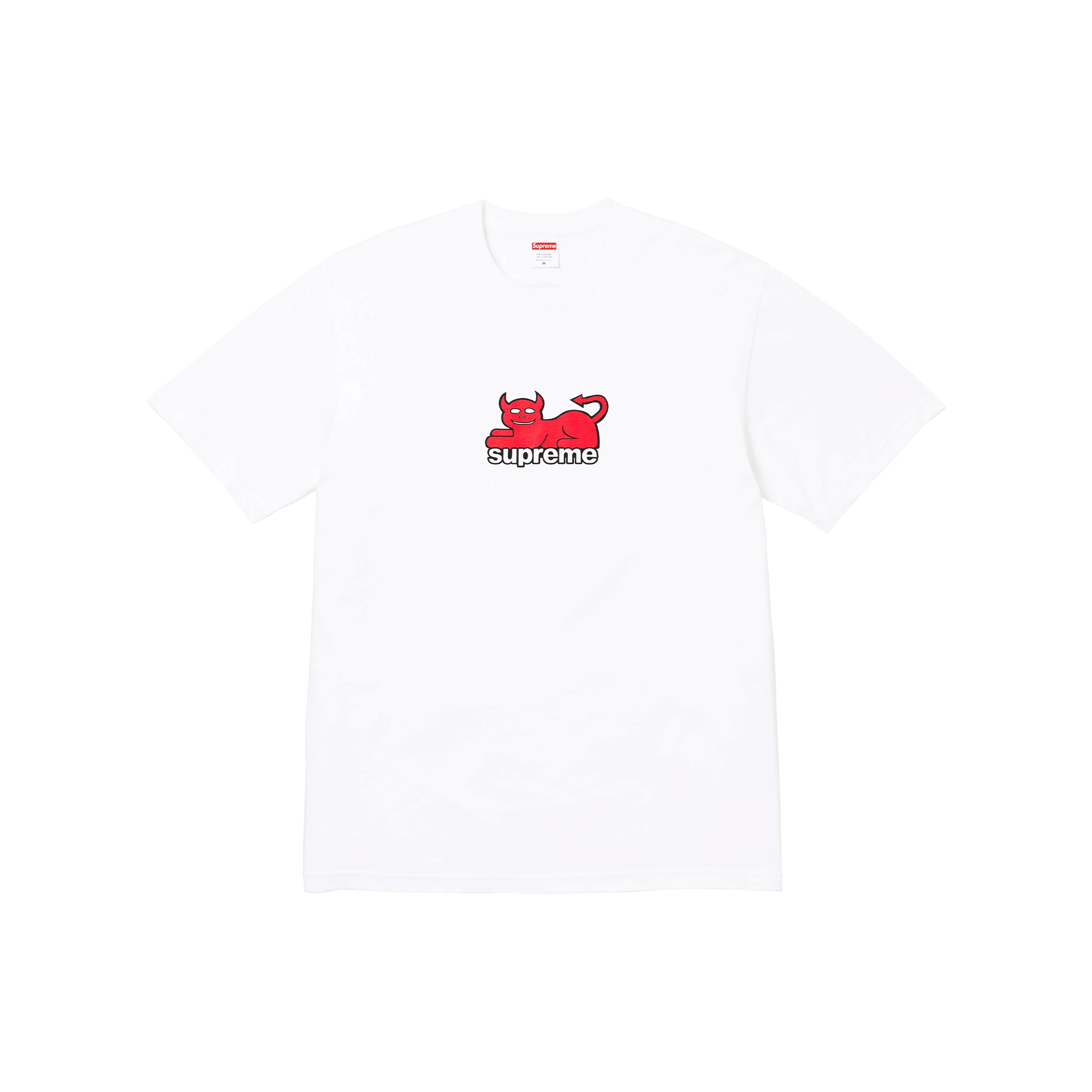 Supreme Toy Machine Devil Cat Tee White (SS24)