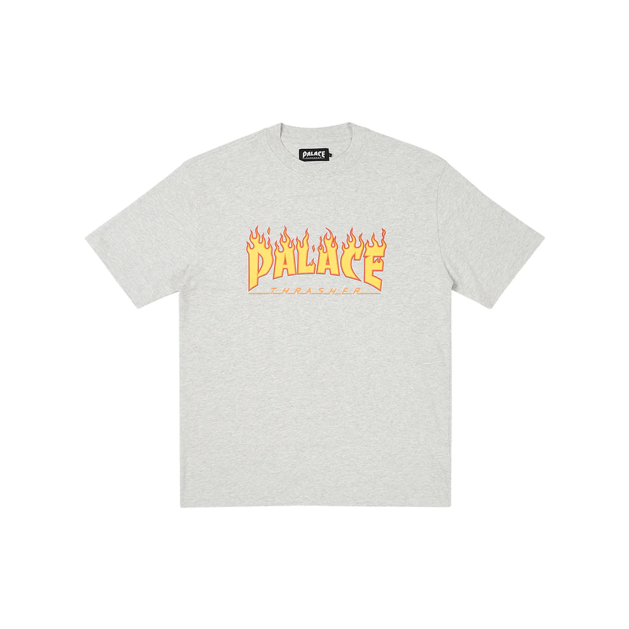 Palace x Thrasher Tee Grey