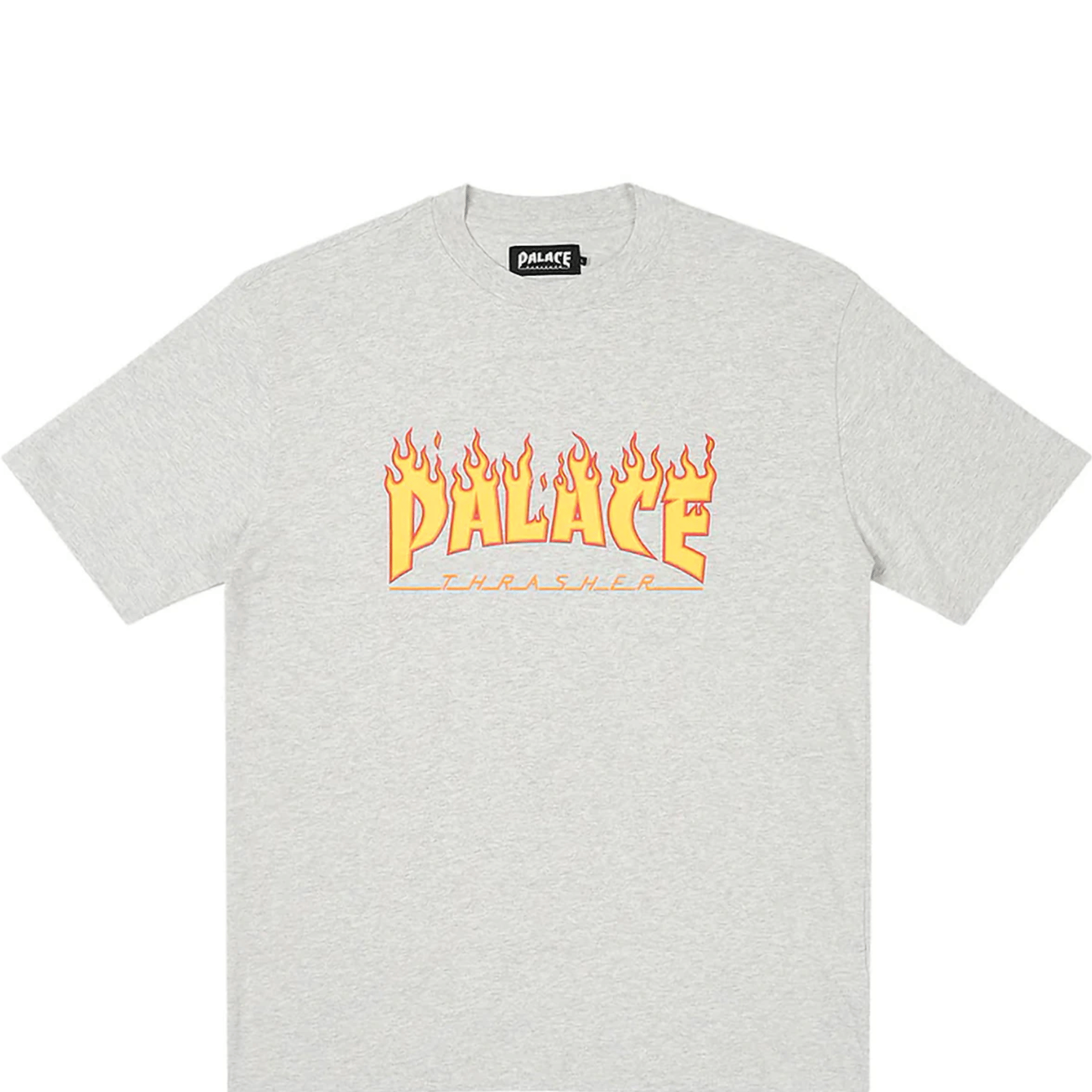 Palace x Thrasher Tee Grey