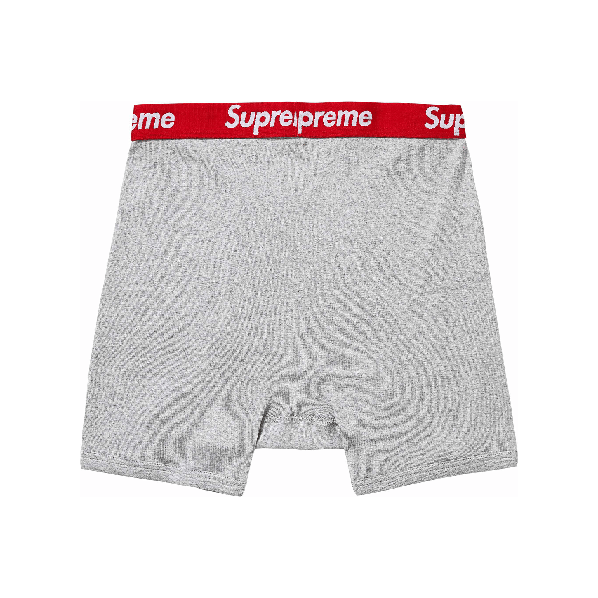 Supreme Hanes Boxer Briefs (2 Pack) Heather Grey (SS24)