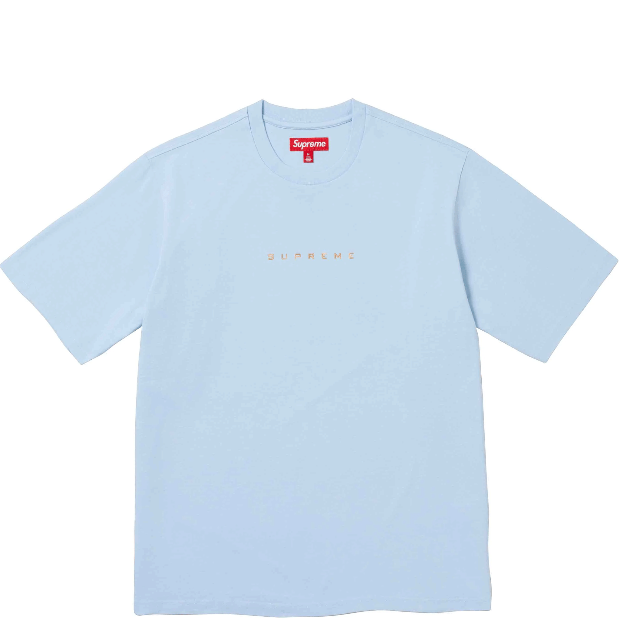 Supreme University Short Sleeve Tee Light Blue (SS24)