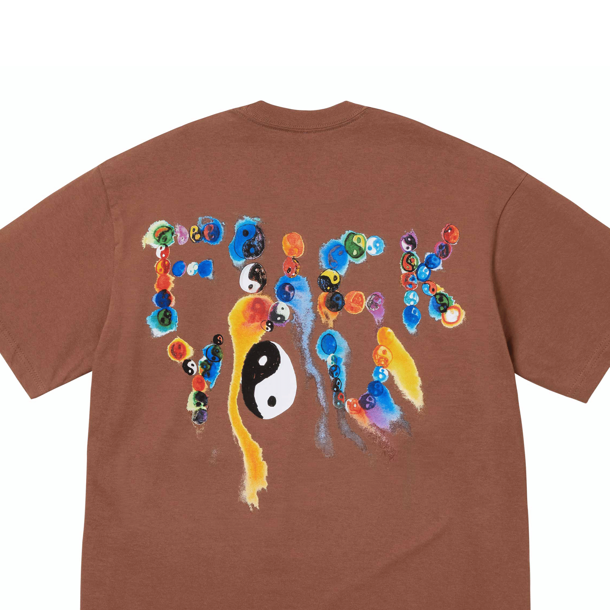 Supreme Yin Yang Tee Brown (FW23)