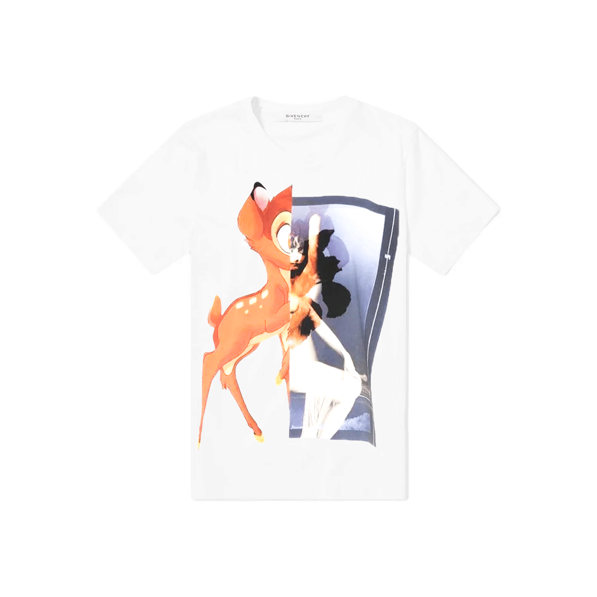 GIVENCHY Bambi Print Tee White (Oversize Fit)