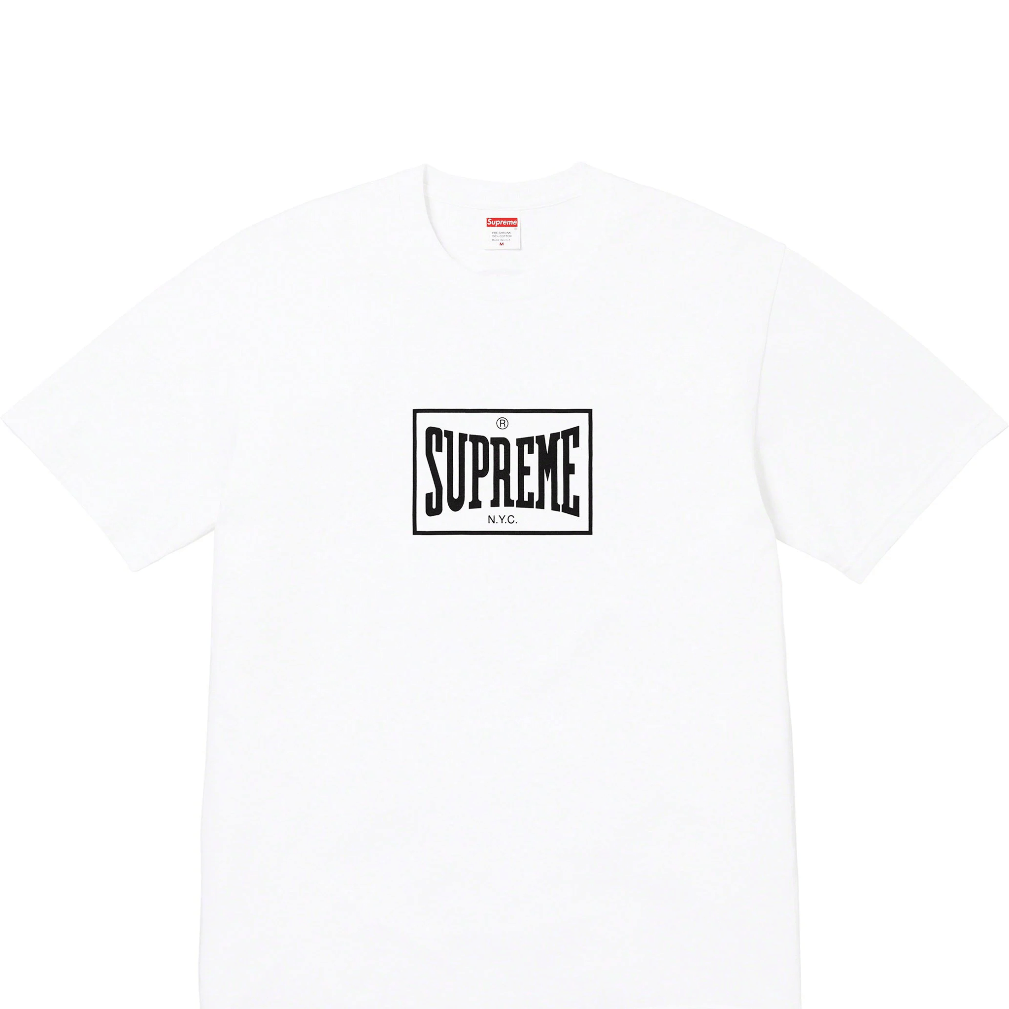 Supreme Warm Up Tee White (FW23)