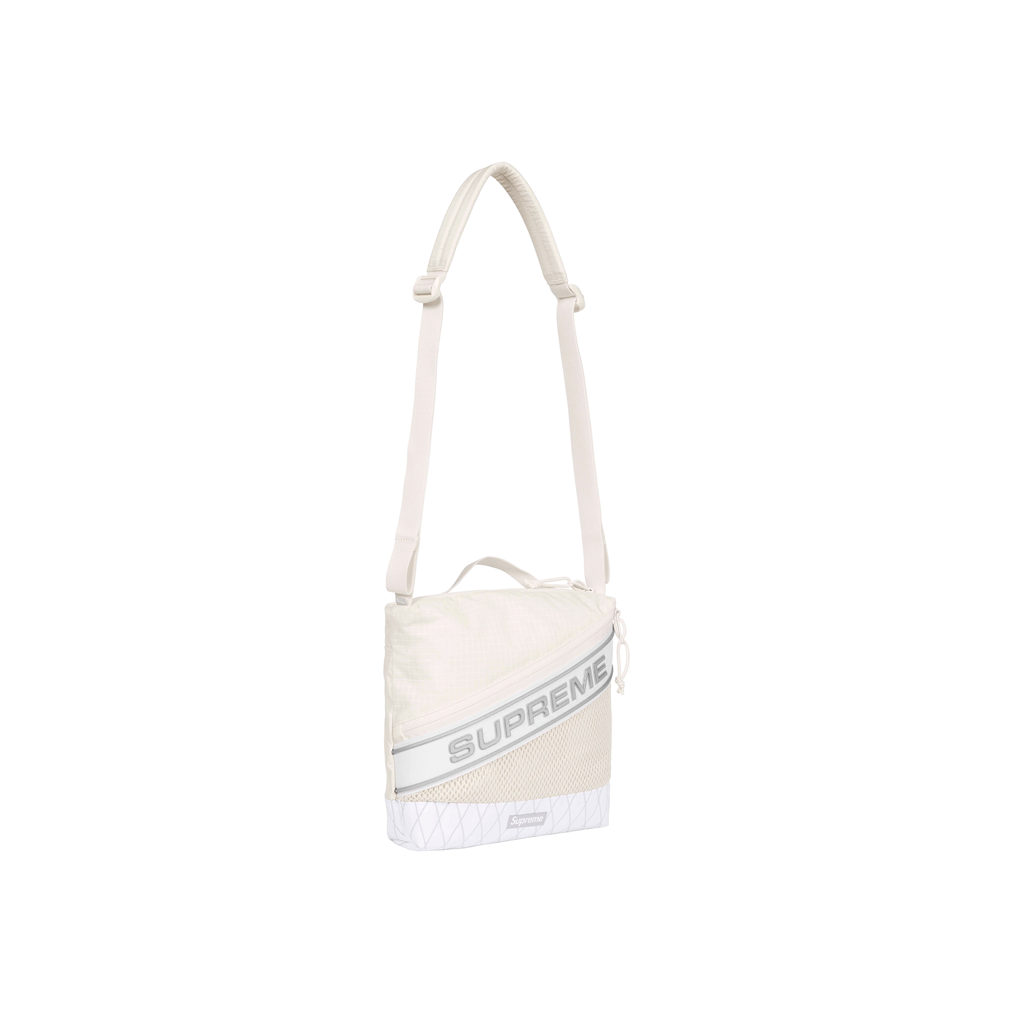 Supreme Shoulder Bag White (FW23)